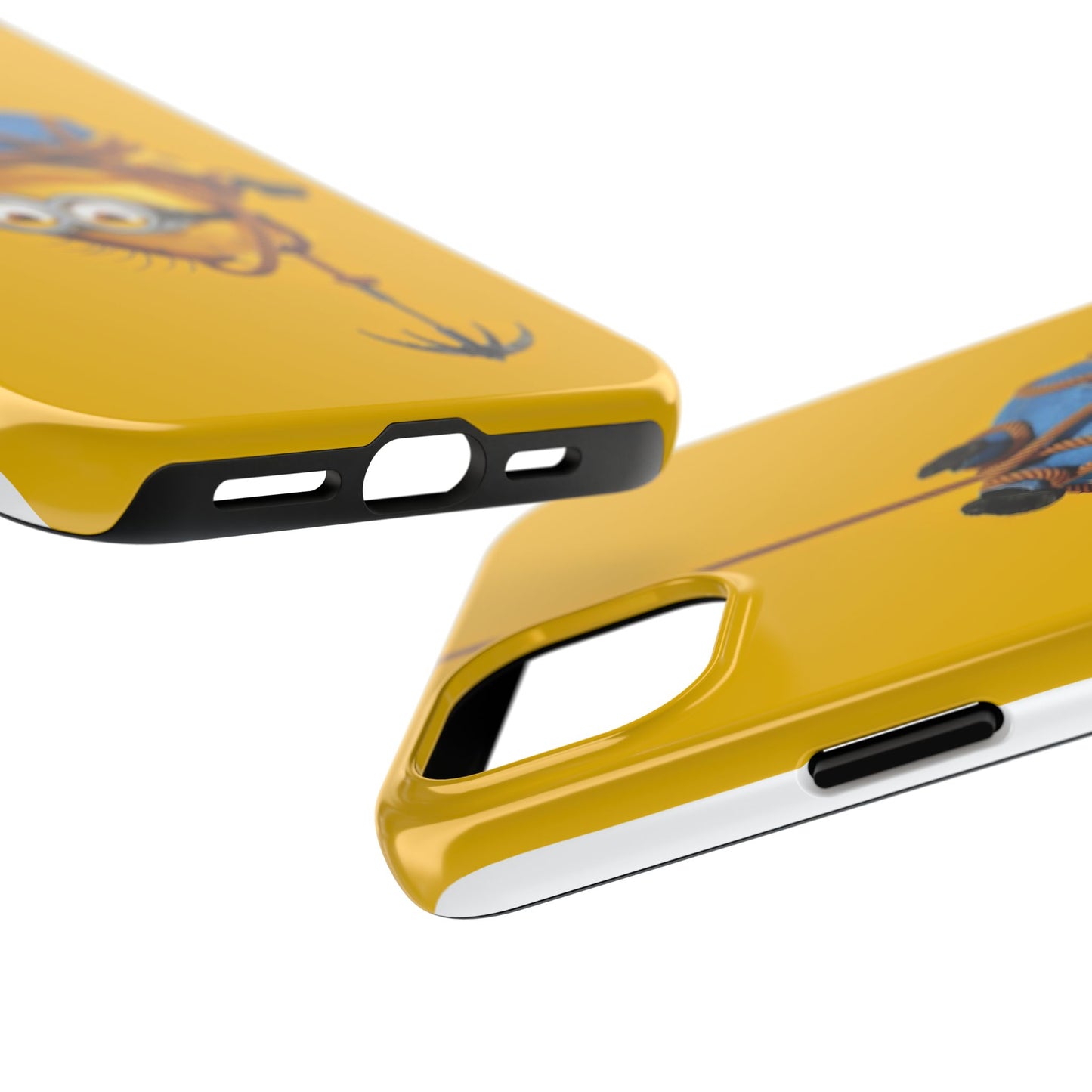 Playful Minion Phone Cases, Tough Phone Covers, Fun Tech Accessories, Gifts for Kids, Unique Cell Phone Cases
