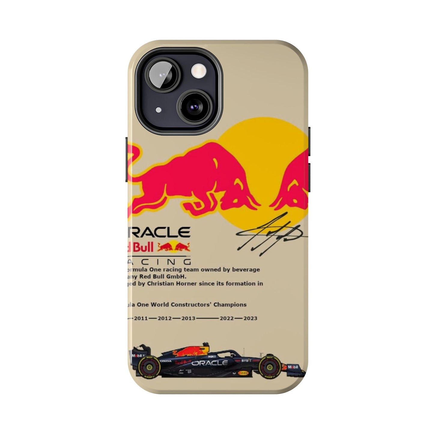 Red Bull Racing Tough Phone Cases | Stylish & Durable Cases for Racing Fans, Gift for Car Lovers, Unique Phone Accessories