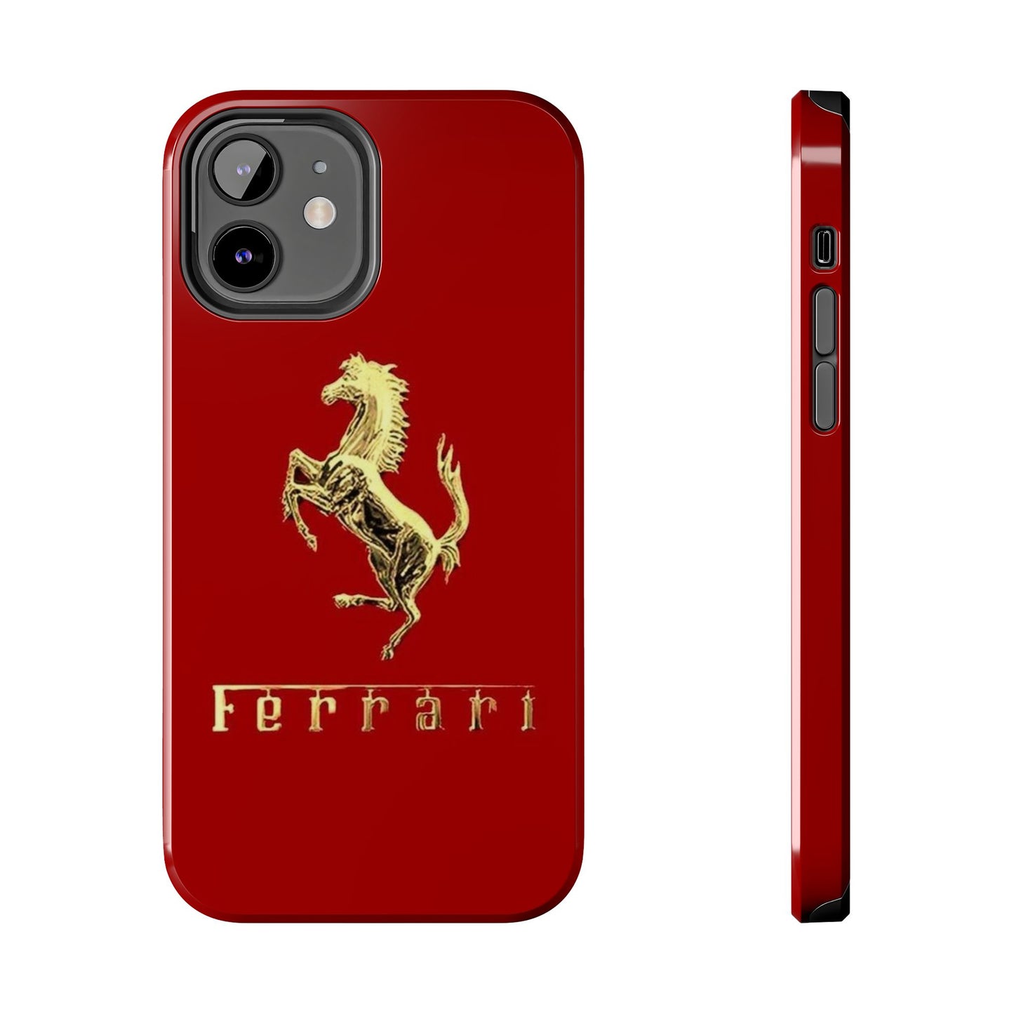 Ferrari Tough Phone Case, Durable Cell Phone Cover, Stylish Protection for Car Enthusiasts, Gift for Ferrari Lovers, Sports Car Accessory