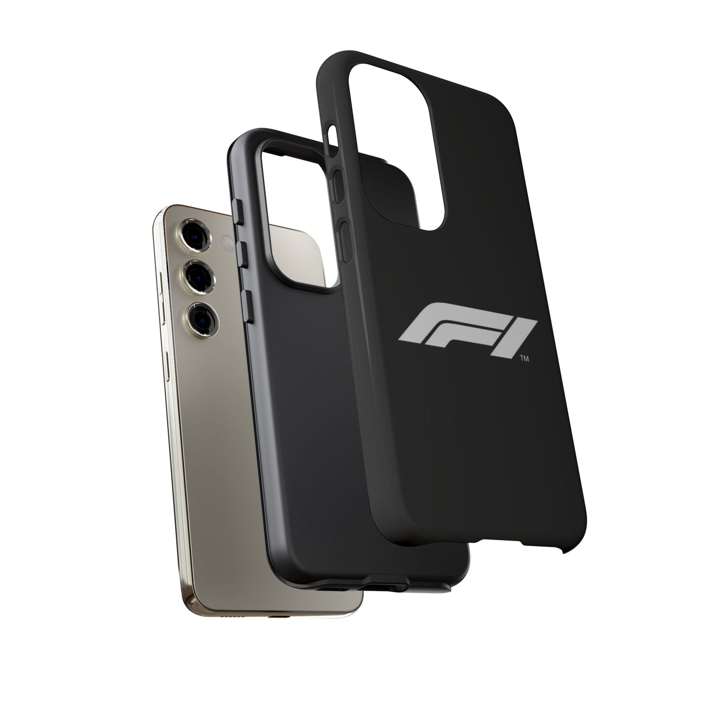 F1 Racing Phone Case – Tough Cases, Formula 1 Gift, Race Car Lover Accessory, Motorsport Merchandise, Black Phone Cover