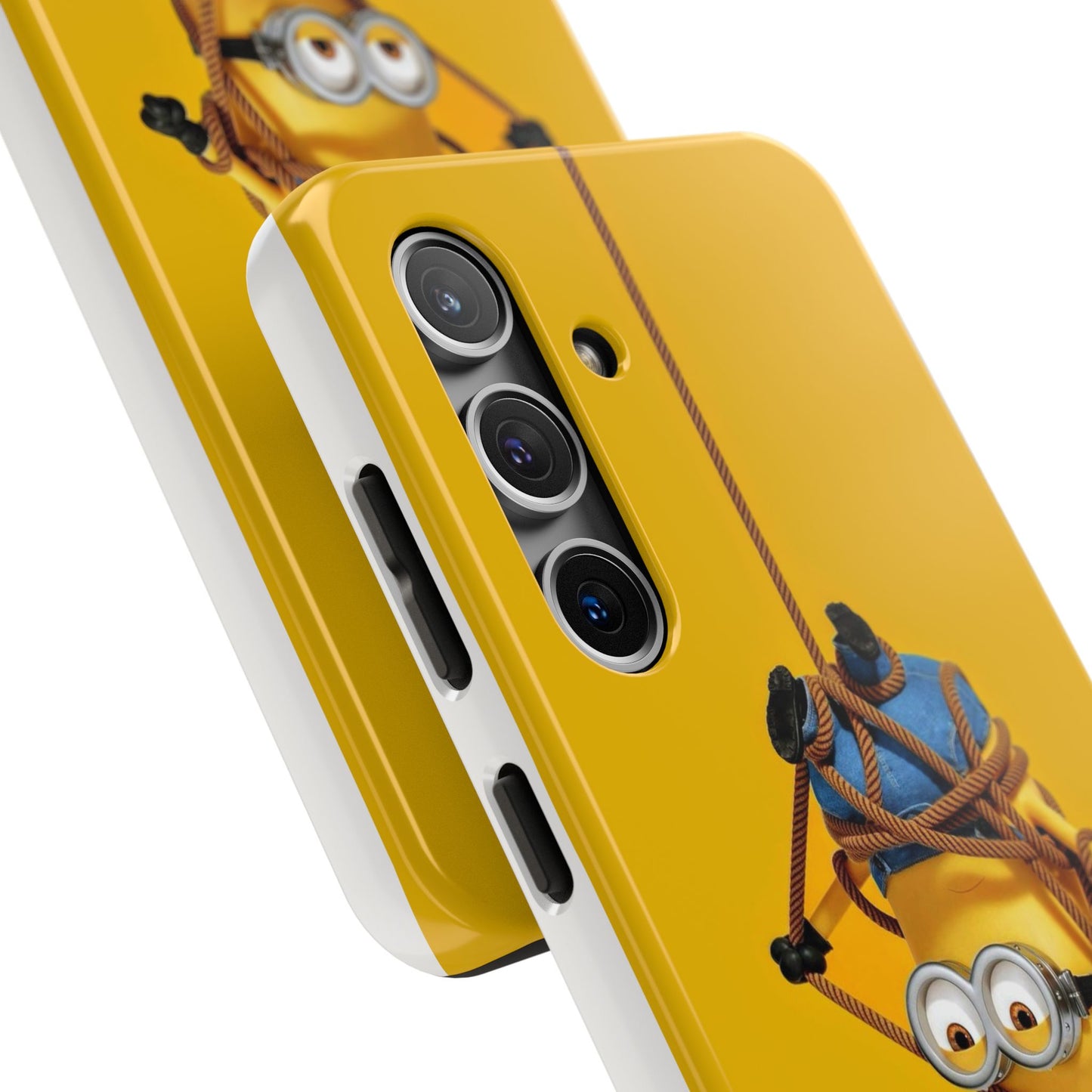 Playful Minion Phone Cases, Tough Phone Covers, Fun Tech Accessories, Gifts for Kids, Unique Cell Phone Cases