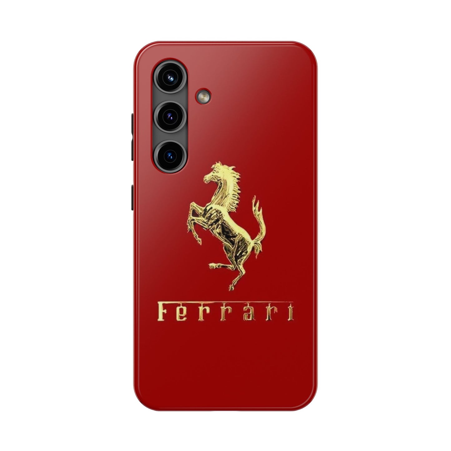 Ferrari Tough Phone Case, Durable Cell Phone Cover, Stylish Protection for Car Enthusiasts, Gift for Ferrari Lovers, Sports Car Accessory