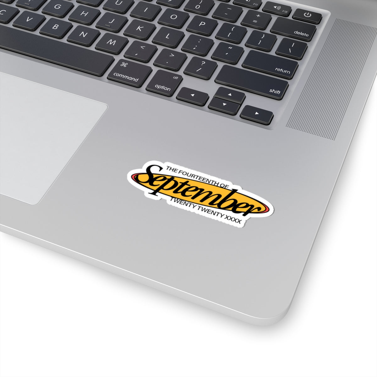 Custom September Kiss-Cut Stickers | Laptop Decor, Scrapbooking, Birthday Gifts, Planner Accessories, Stylish Reminders