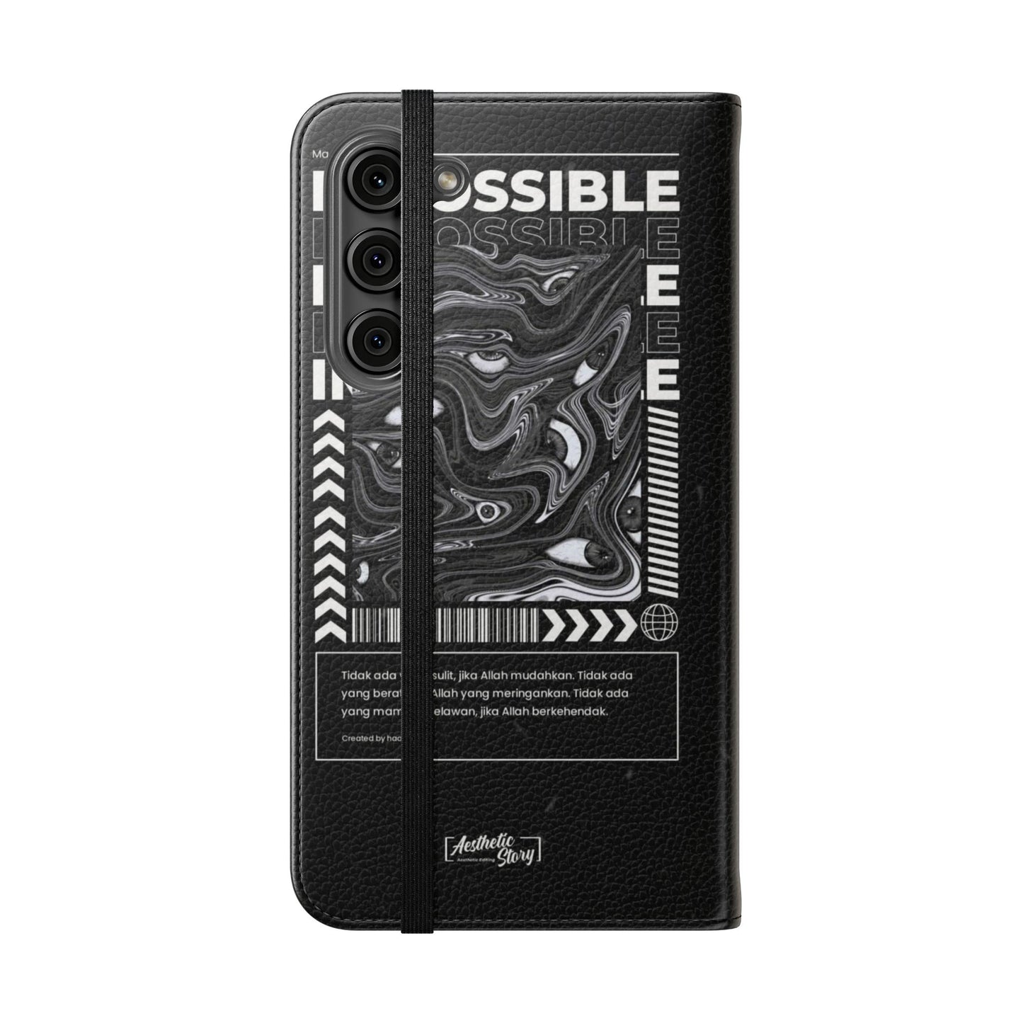 Stylish Flip Phone Cases, Personalized Phone Wallet, Minimalist Tech Accessory, Gift for Him/Her, Unique Phone Cover