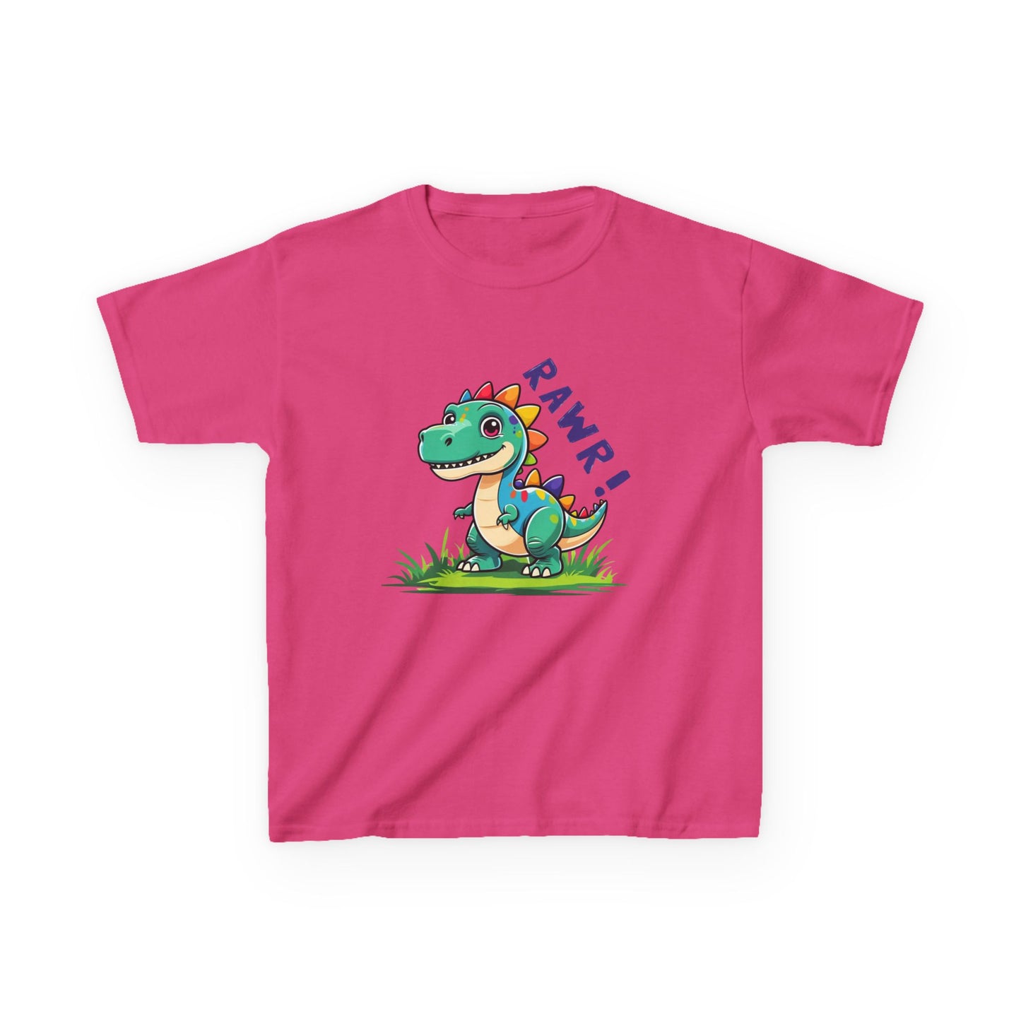 Dinosaur Kids Tee | Cute RAWR! Graphic Tee for Boys & Girls, Dino Lovers Gift, Birthday Party Outfit, Playful T-Shirt