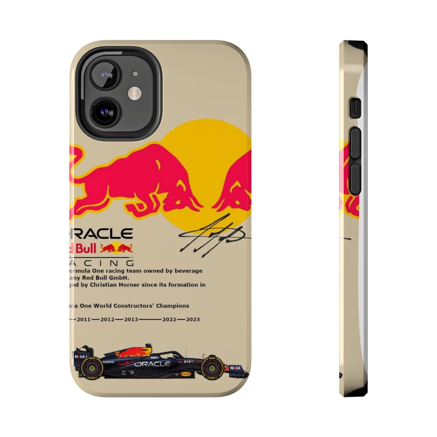 Red Bull Racing Tough Phone Cases | Stylish & Durable Cases for Racing Fans, Gift for Car Lovers, Unique Phone Accessories