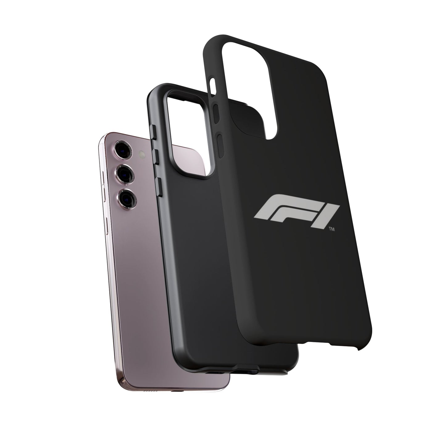 F1 Racing Phone Case – Tough Cases, Formula 1 Gift, Race Car Lover Accessory, Motorsport Merchandise, Black Phone Cover
