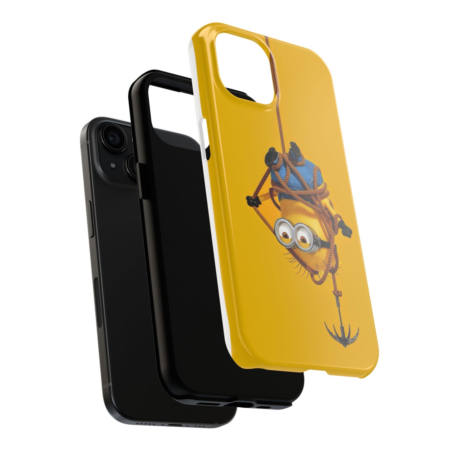 Playful Minion Phone Cases, Tough Phone Covers, Fun Tech Accessories, Gifts for Kids, Unique Cell Phone Cases