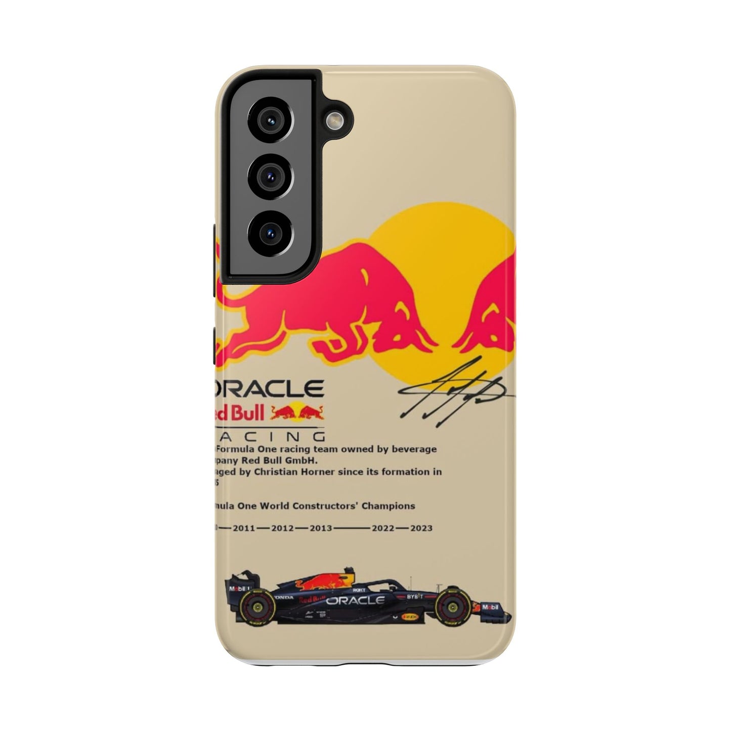 Red Bull Racing Tough Phone Cases | Stylish & Durable Cases for Racing Fans, Gift for Car Lovers, Unique Phone Accessories
