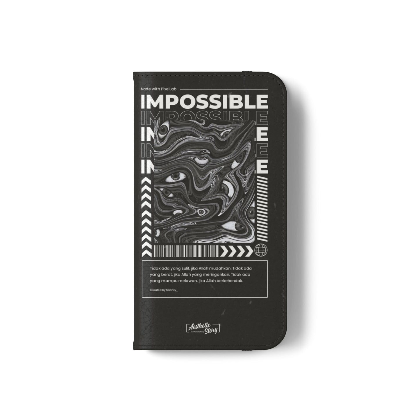 Stylish Flip Phone Cases, Personalized Phone Wallet, Minimalist Tech Accessory, Gift for Him/Her, Unique Phone Cover