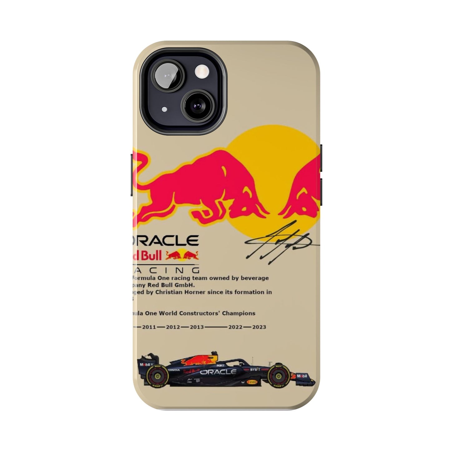 Red Bull Racing Tough Phone Cases | Stylish & Durable Cases for Racing Fans, Gift for Car Lovers, Unique Phone Accessories