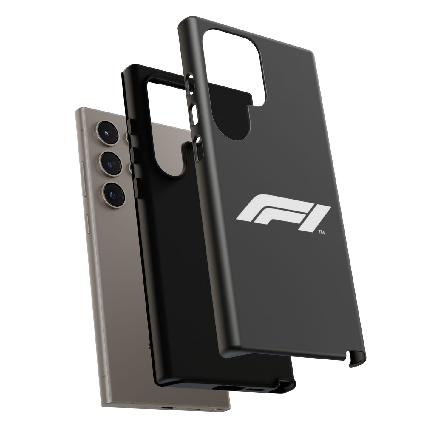 F1 Racing Phone Case – Tough Cases, Formula 1 Gift, Race Car Lover Accessory, Motorsport Merchandise, Black Phone Cover