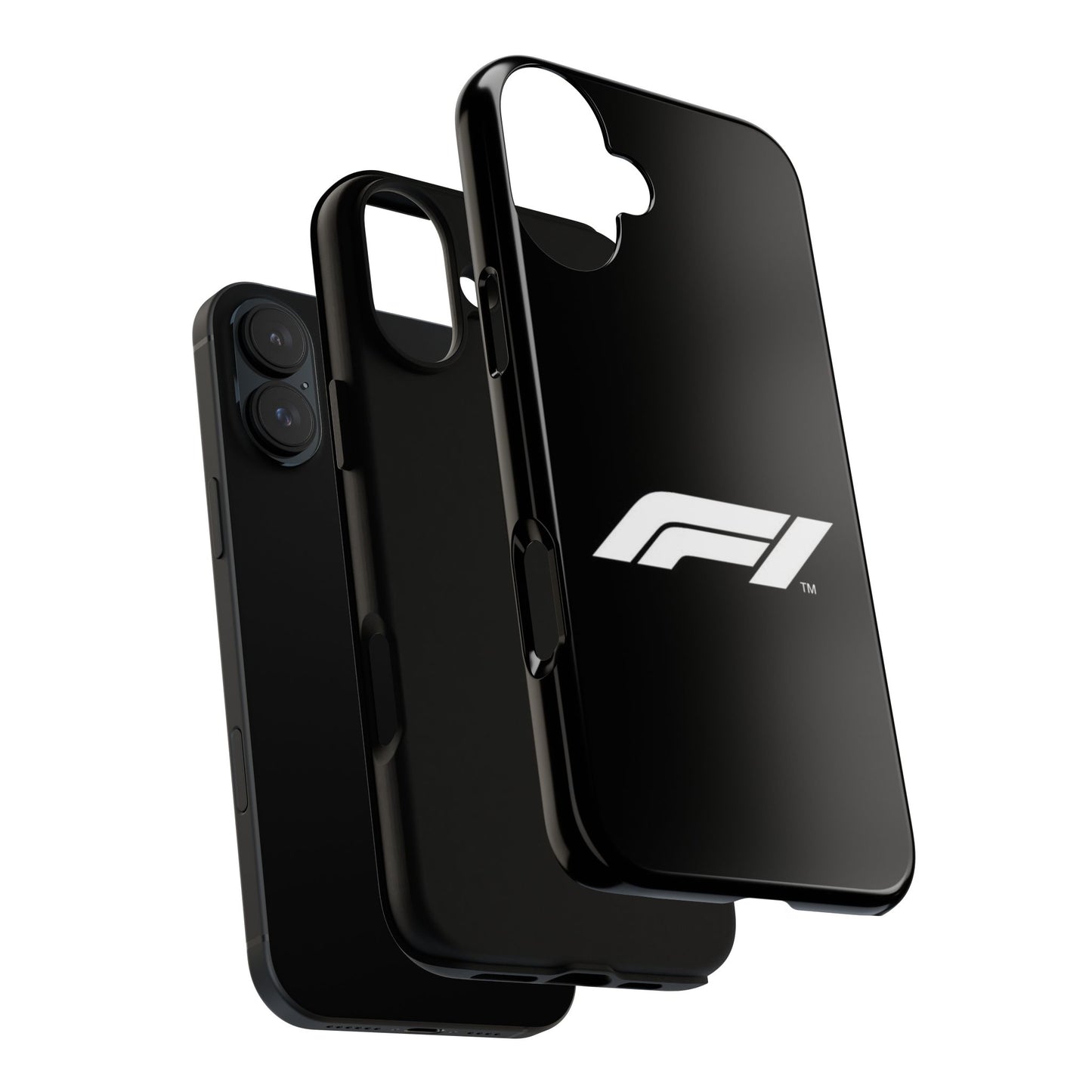 F1 Racing Phone Case – Tough Cases, Formula 1 Gift, Race Car Lover Accessory, Motorsport Merchandise, Black Phone Cover