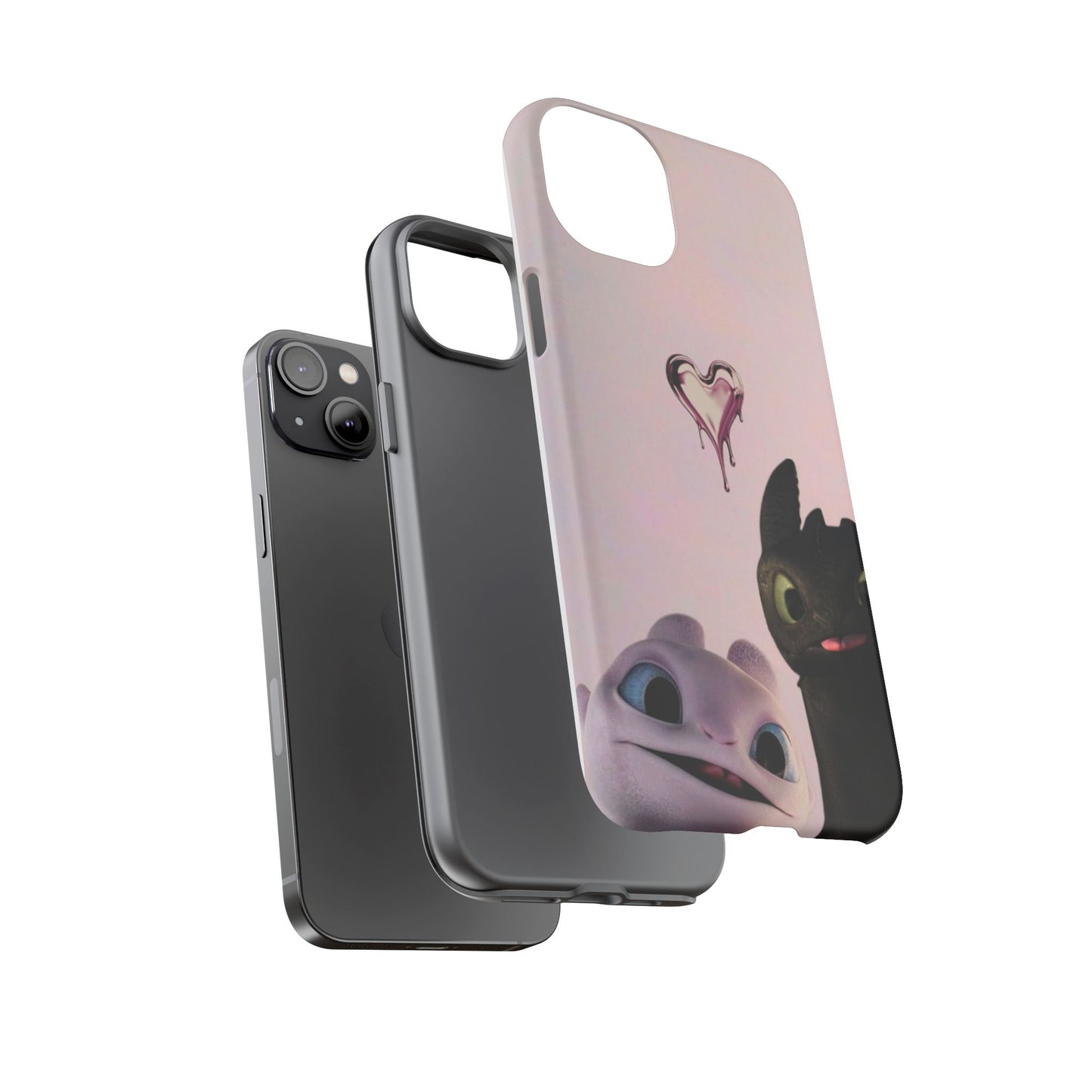 Cute Character Phone Case, Durable Protection, Gift for Kids, Birthday, Cartoon Lovers, Fun Accessories