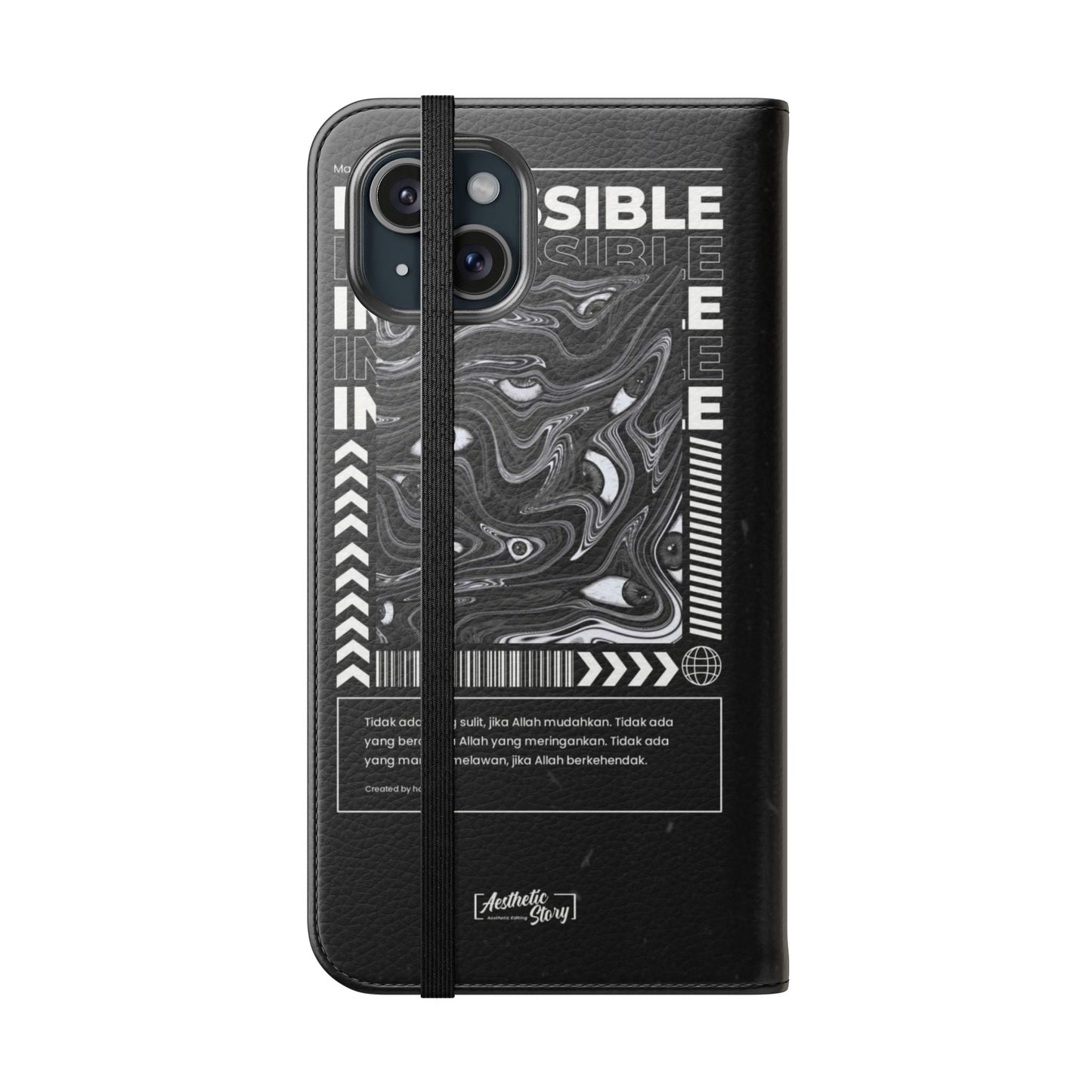 Stylish Flip Phone Cases, Personalized Phone Wallet, Minimalist Tech Accessory, Gift for Him/Her, Unique Phone Cover