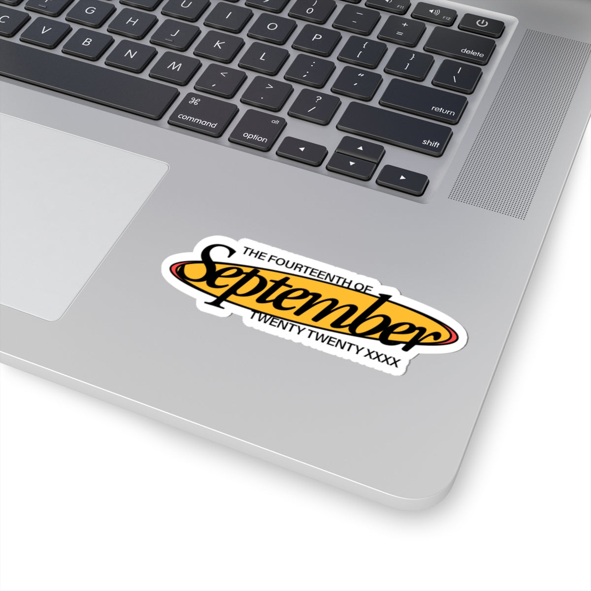 Custom September Kiss-Cut Stickers | Laptop Decor, Scrapbooking, Birthday Gifts, Planner Accessories, Stylish Reminders