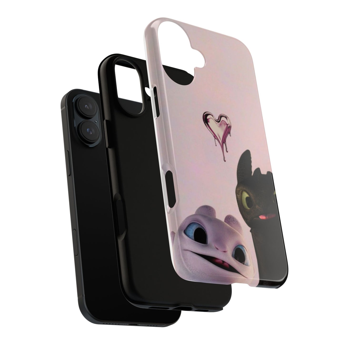 Cute Character Phone Case, Durable Protection, Gift for Kids, Birthday, Cartoon Lovers, Fun Accessories