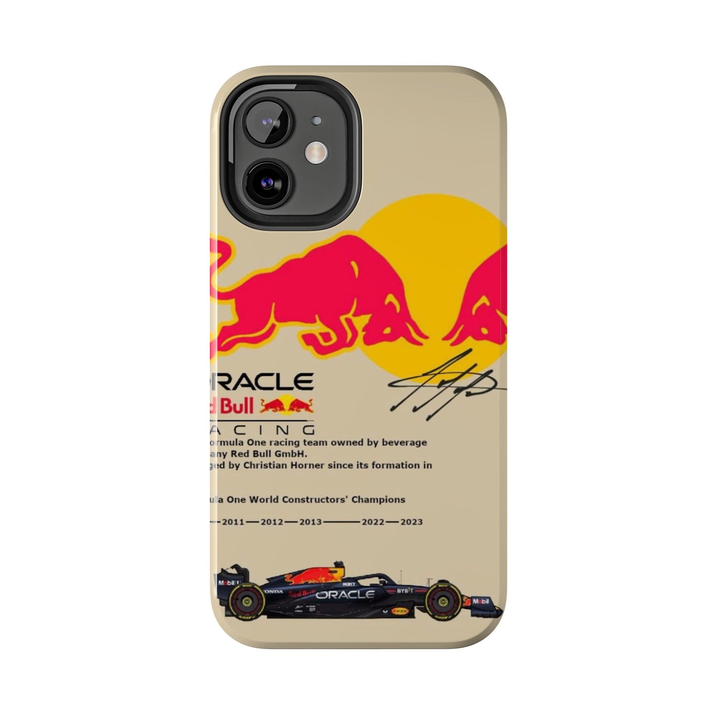 Red Bull Racing Tough Phone Cases | Stylish & Durable Cases for Racing Fans, Gift for Car Lovers, Unique Phone Accessories