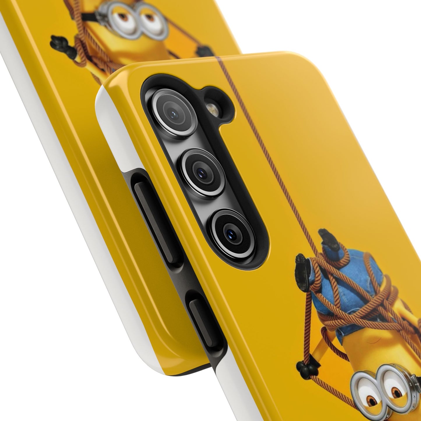 Playful Minion Phone Cases, Tough Phone Covers, Fun Tech Accessories, Gifts for Kids, Unique Cell Phone Cases