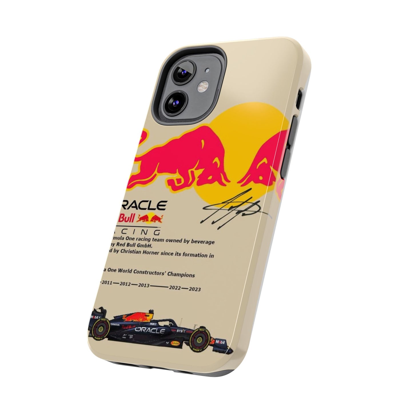 Red Bull Racing Tough Phone Cases | Stylish & Durable Cases for Racing Fans, Gift for Car Lovers, Unique Phone Accessories