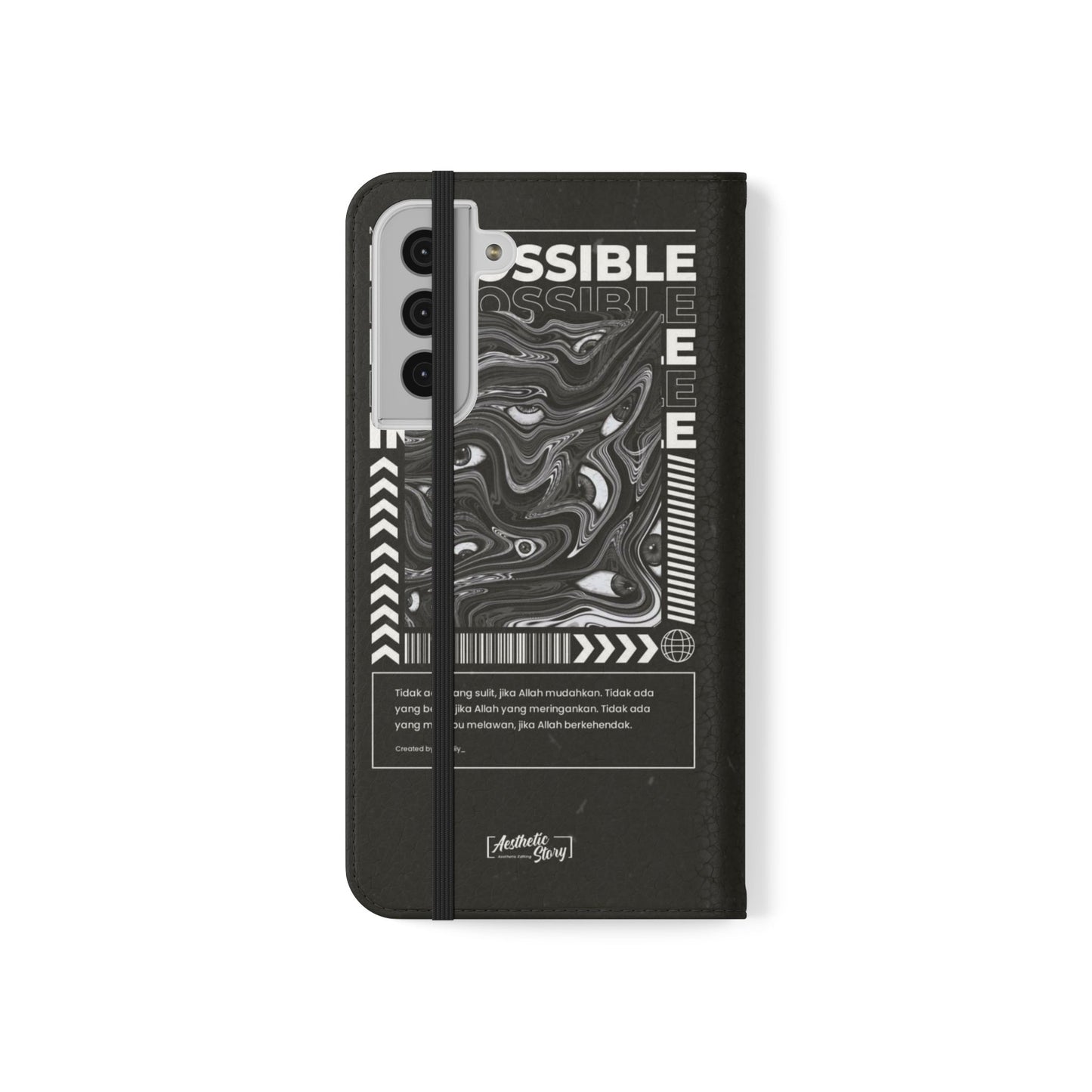 Stylish Flip Phone Cases, Personalized Phone Wallet, Minimalist Tech Accessory, Gift for Him/Her, Unique Phone Cover