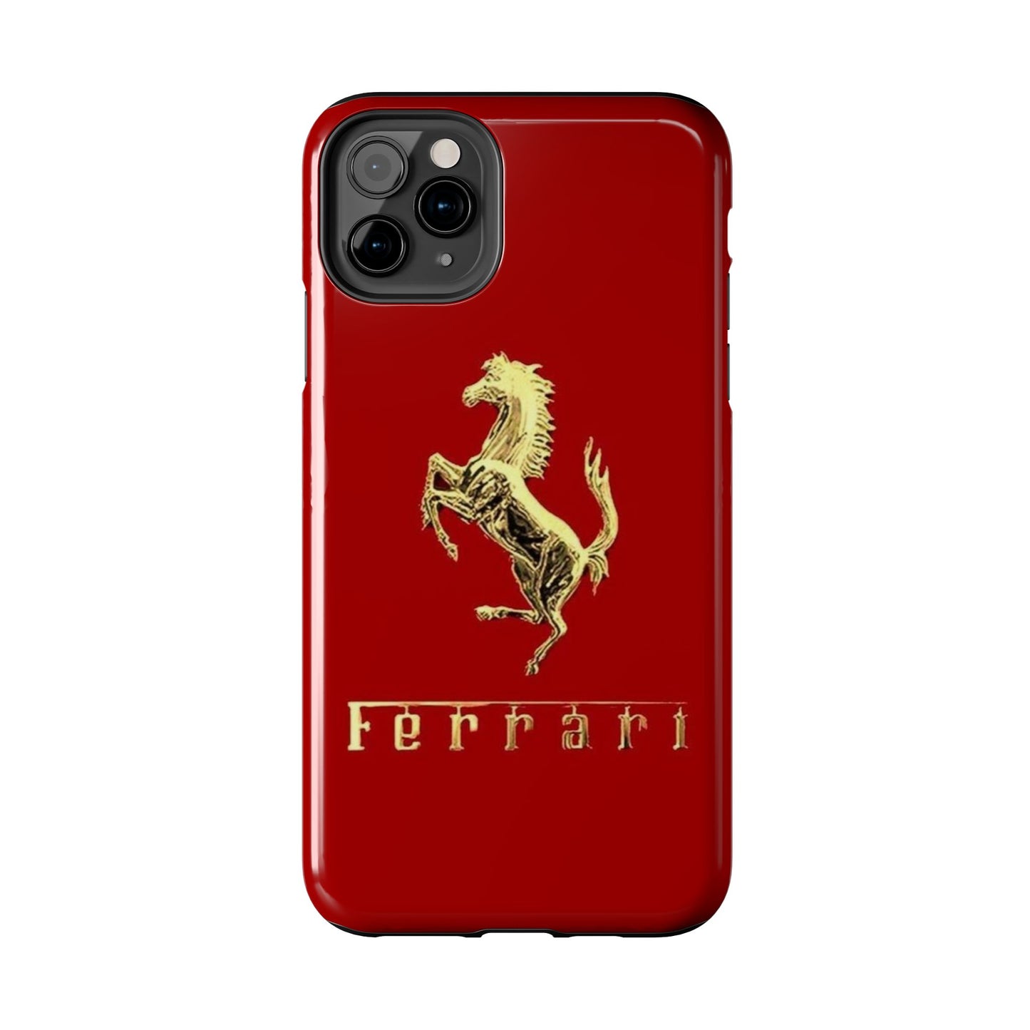 Ferrari Tough Phone Case, Durable Cell Phone Cover, Stylish Protection for Car Enthusiasts, Gift for Ferrari Lovers, Sports Car Accessory