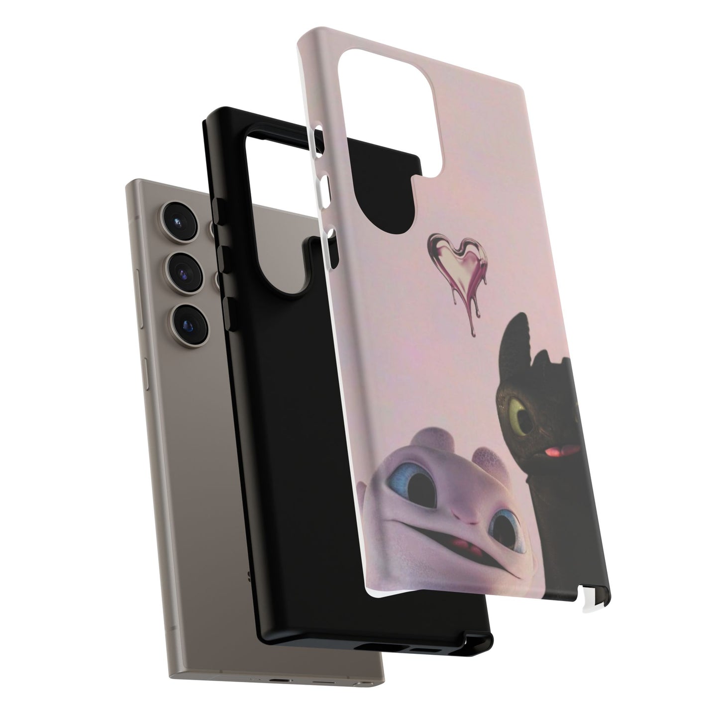 Cute Character Phone Case, Durable Protection, Gift for Kids, Birthday, Cartoon Lovers, Fun Accessories
