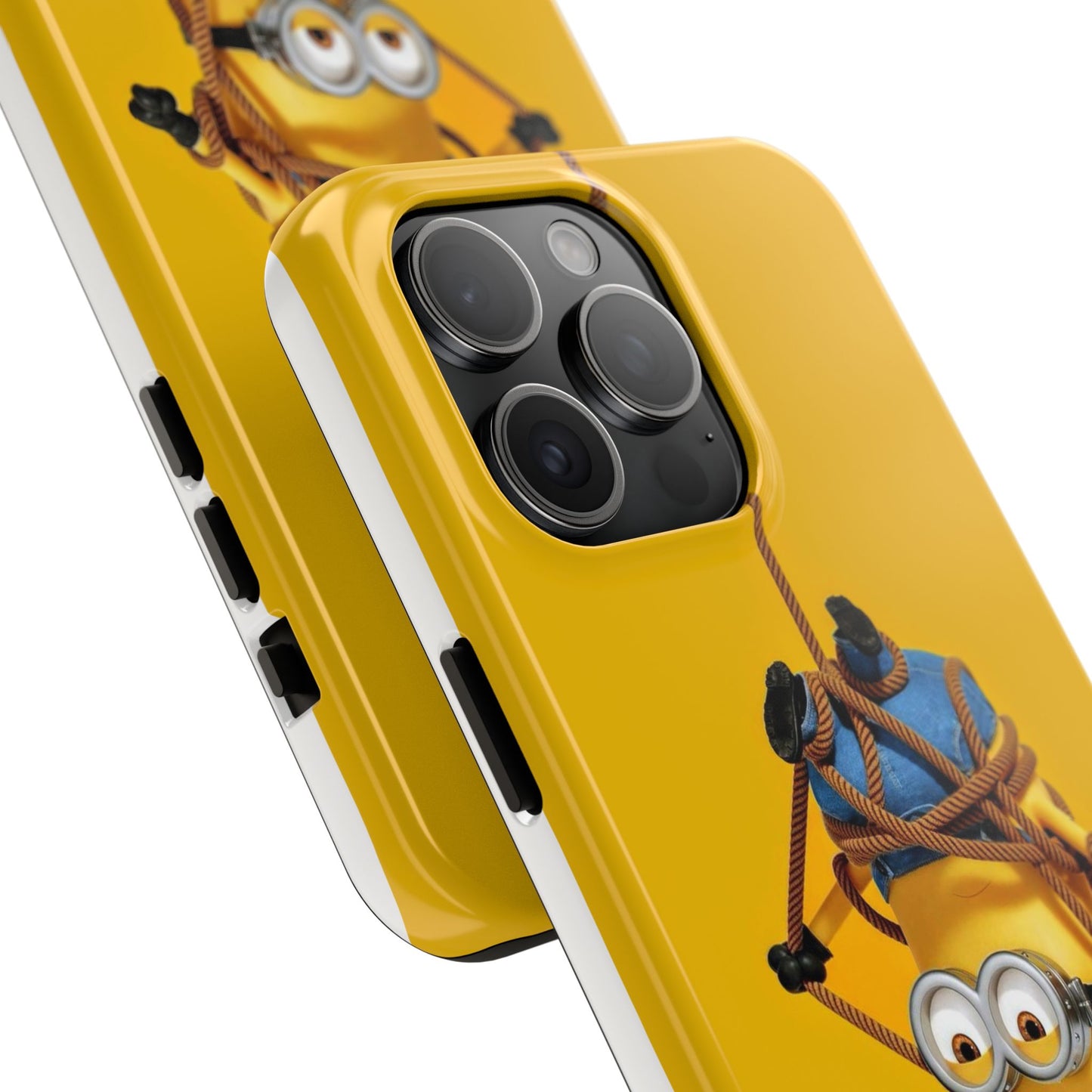 Playful Minion Phone Cases, Tough Phone Covers, Fun Tech Accessories, Gifts for Kids, Unique Cell Phone Cases