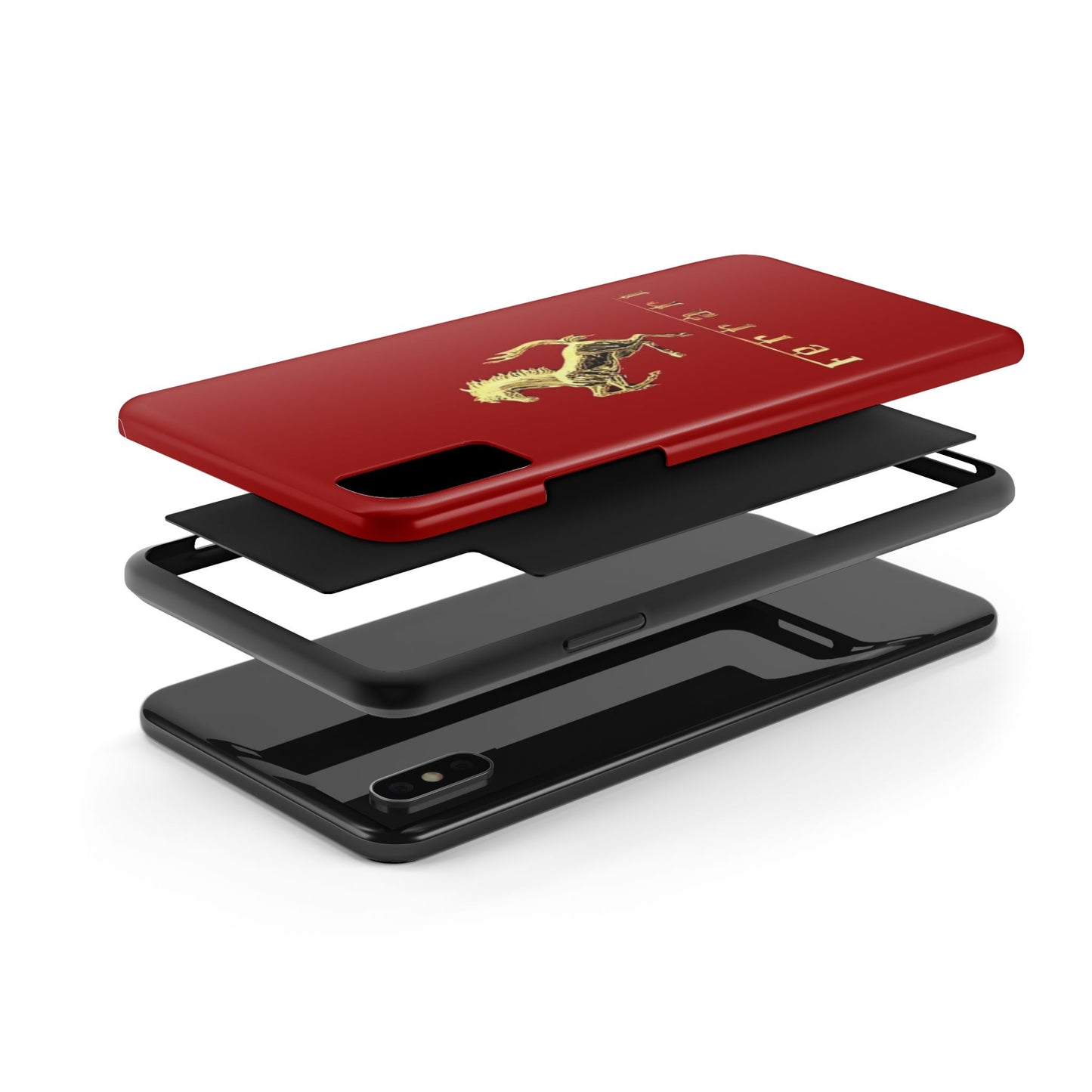 Ferrari Tough Phone Case, Durable Cell Phone Cover, Stylish Protection for Car Enthusiasts, Gift for Ferrari Lovers, Sports Car Accessory