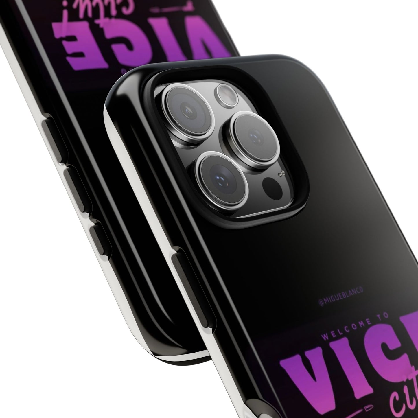 Vice City Tough Case for Phone, Vintage Car Design, Retro Gift, Phone Accessory, Stylish Protection