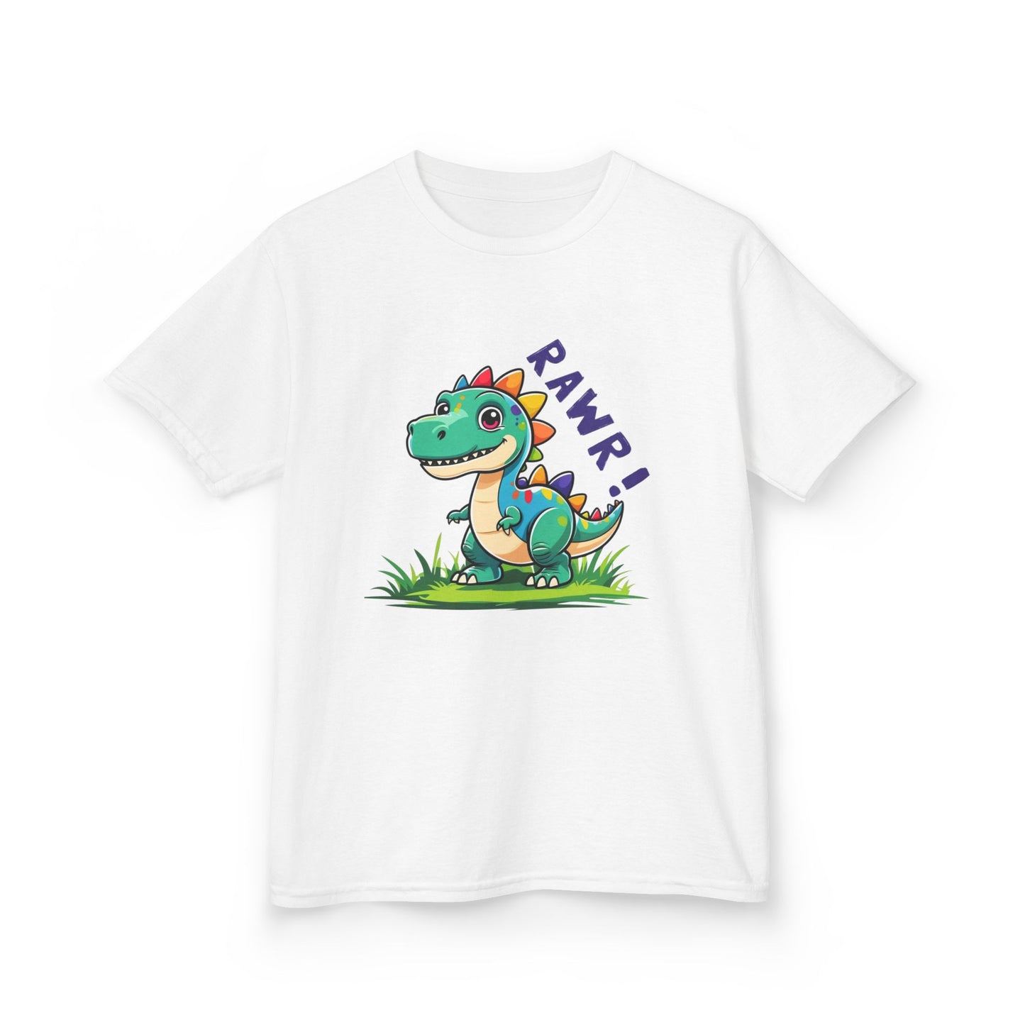 Dinosaur Kids Tee | Cute RAWR! Graphic Tee for Boys & Girls, Dino Lovers Gift, Birthday Party Outfit, Playful T-Shirt