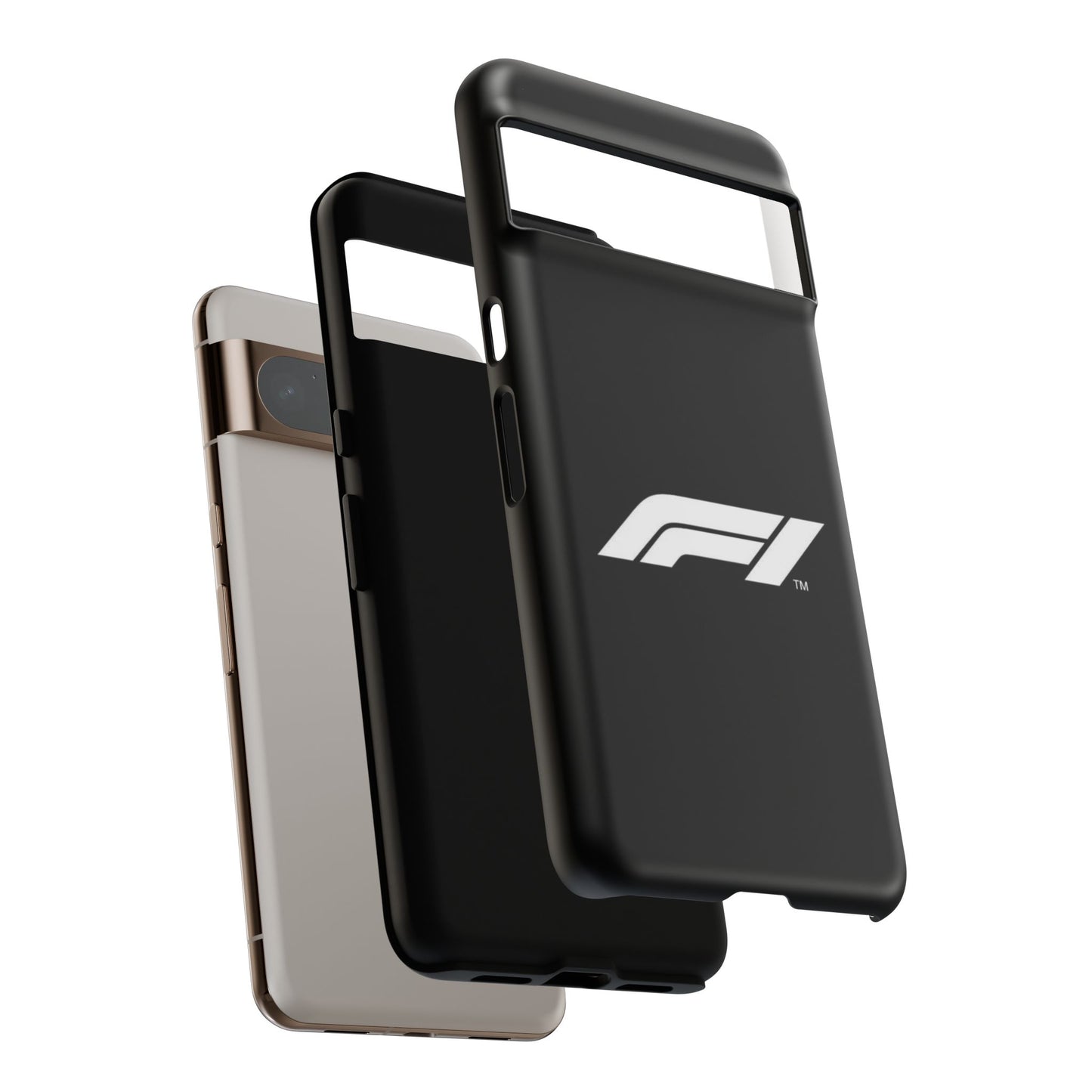 F1 Racing Phone Case – Tough Cases, Formula 1 Gift, Race Car Lover Accessory, Motorsport Merchandise, Black Phone Cover
