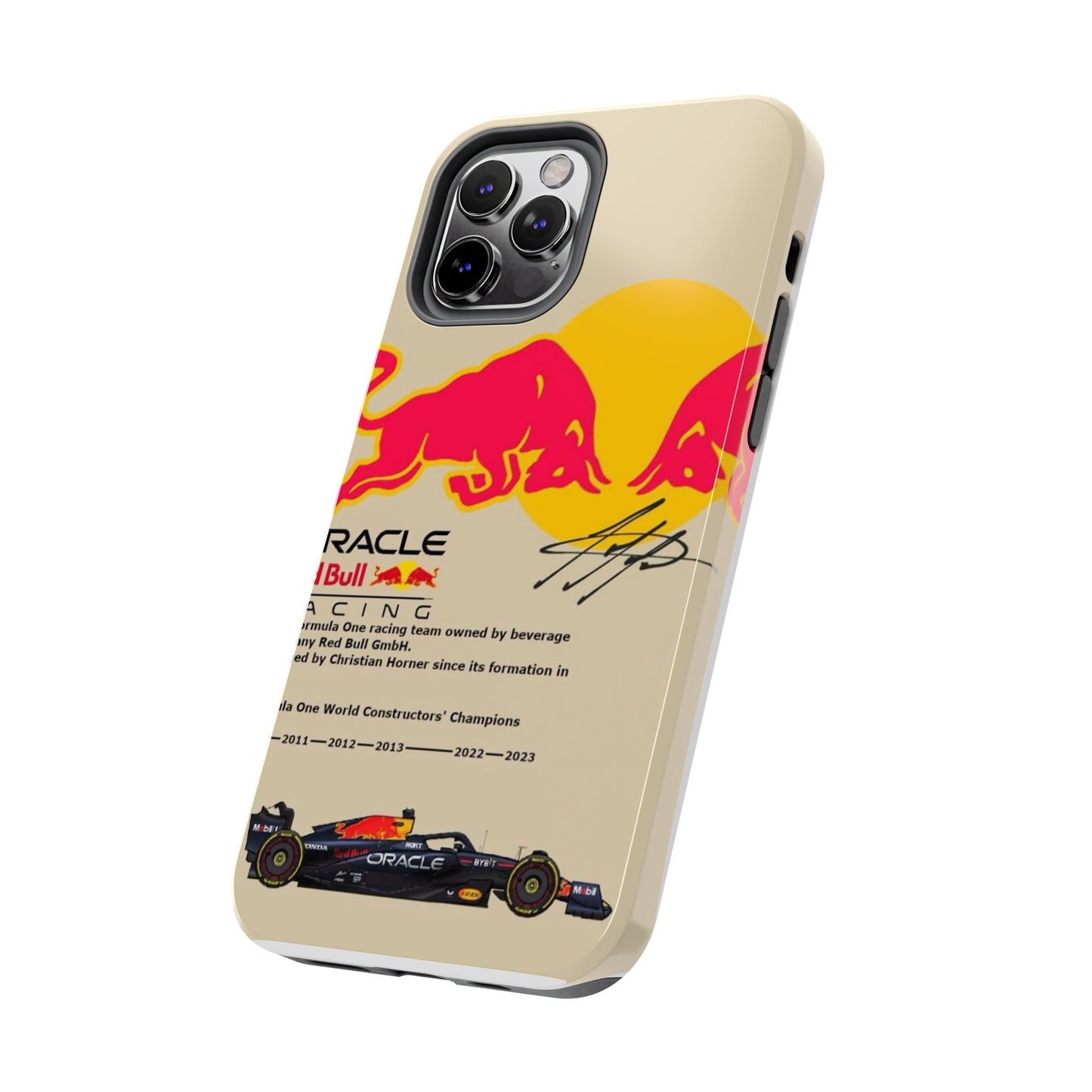 Red Bull Racing Tough Phone Cases | Stylish & Durable Cases for Racing Fans, Gift for Car Lovers, Unique Phone Accessories