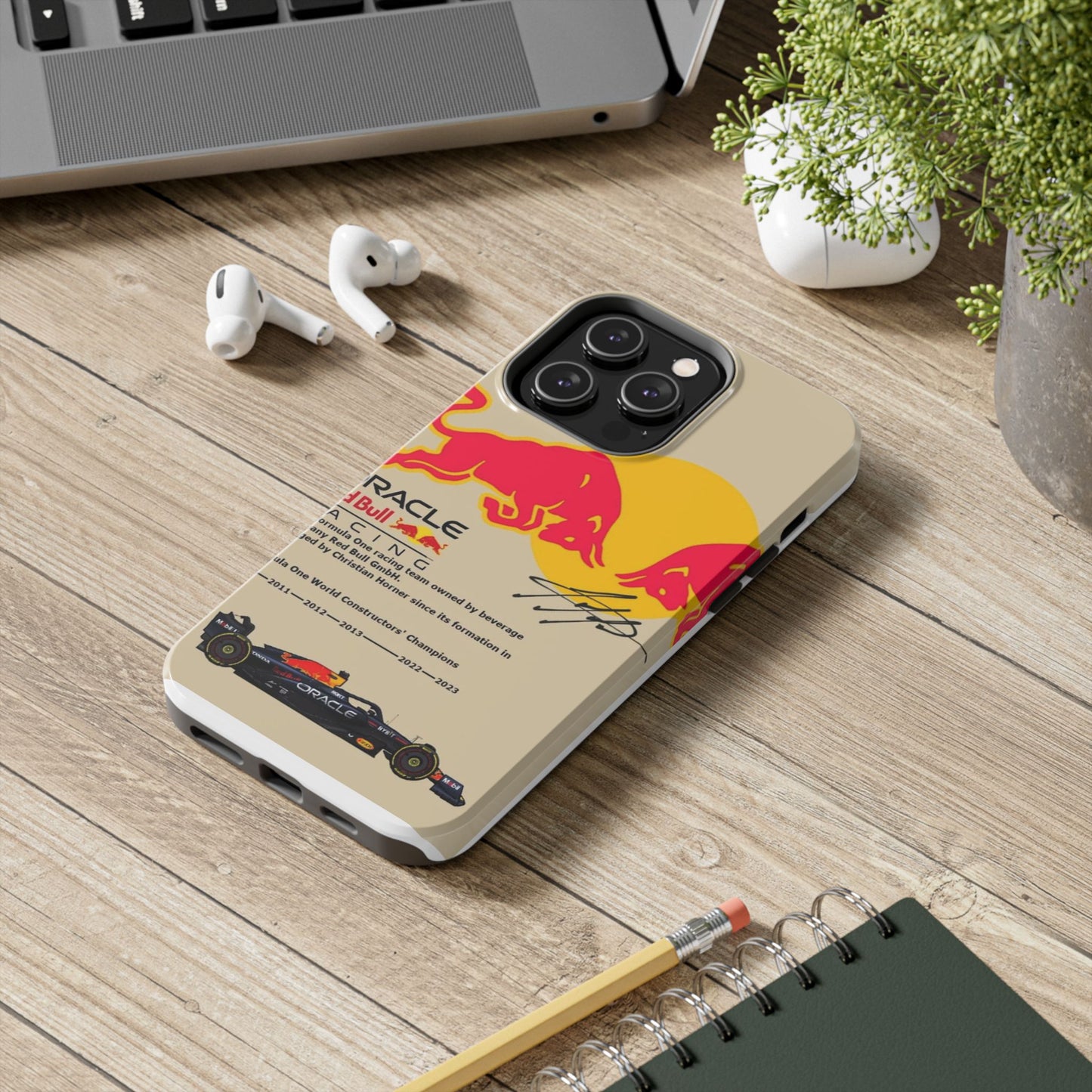 Red Bull Racing Tough Phone Cases | Stylish & Durable Cases for Racing Fans, Gift for Car Lovers, Unique Phone Accessories