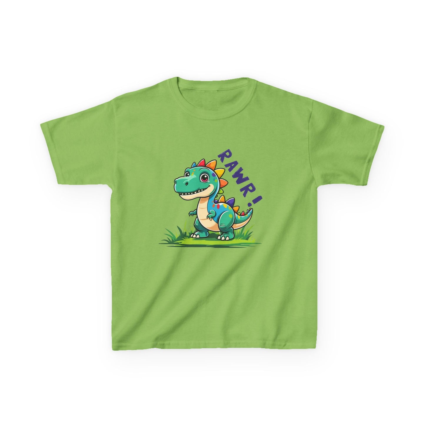 Dinosaur Kids Tee | Cute RAWR! Graphic Tee for Boys & Girls, Dino Lovers Gift, Birthday Party Outfit, Playful T-Shirt
