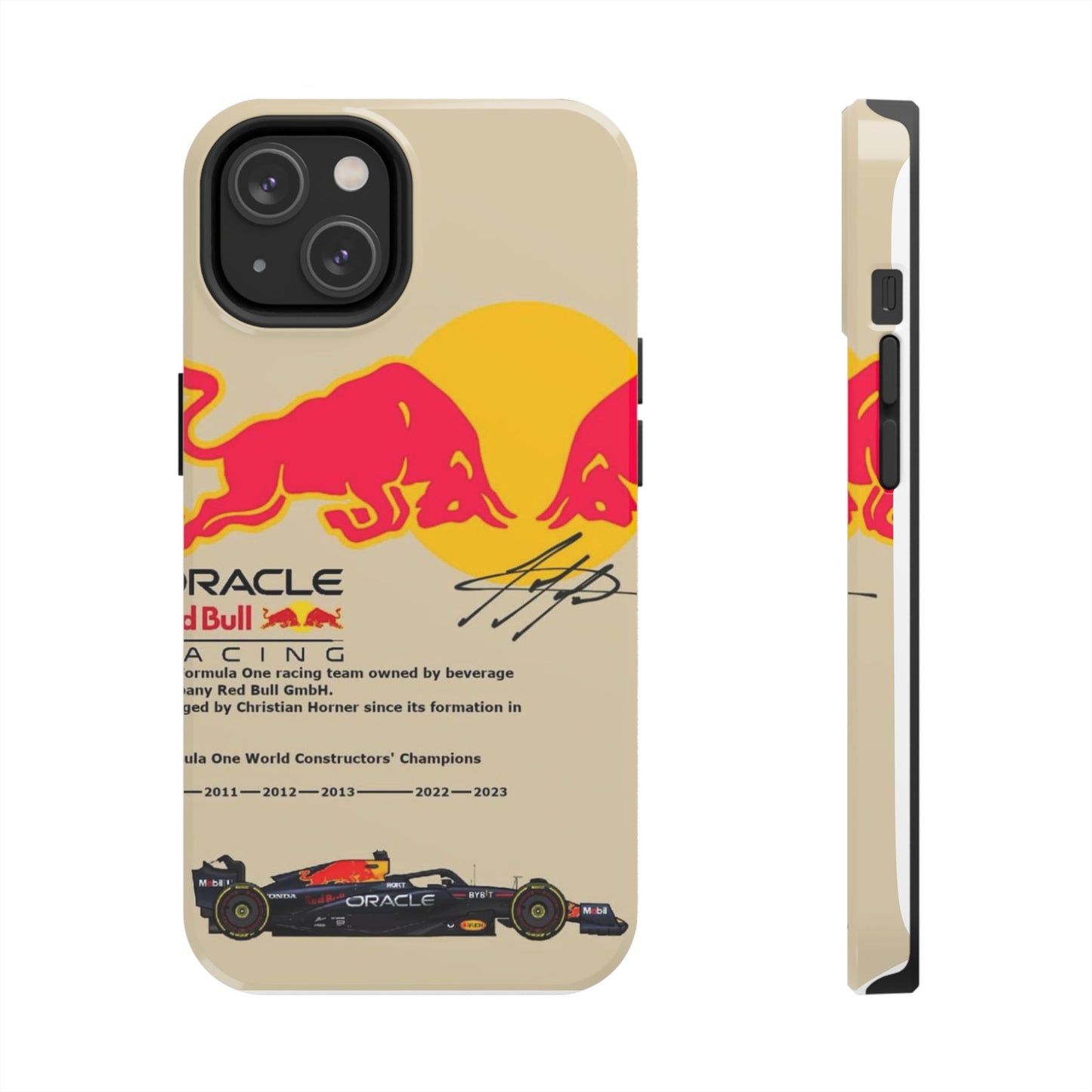 Red Bull Racing Tough Phone Cases | Stylish & Durable Cases for Racing Fans, Gift for Car Lovers, Unique Phone Accessories