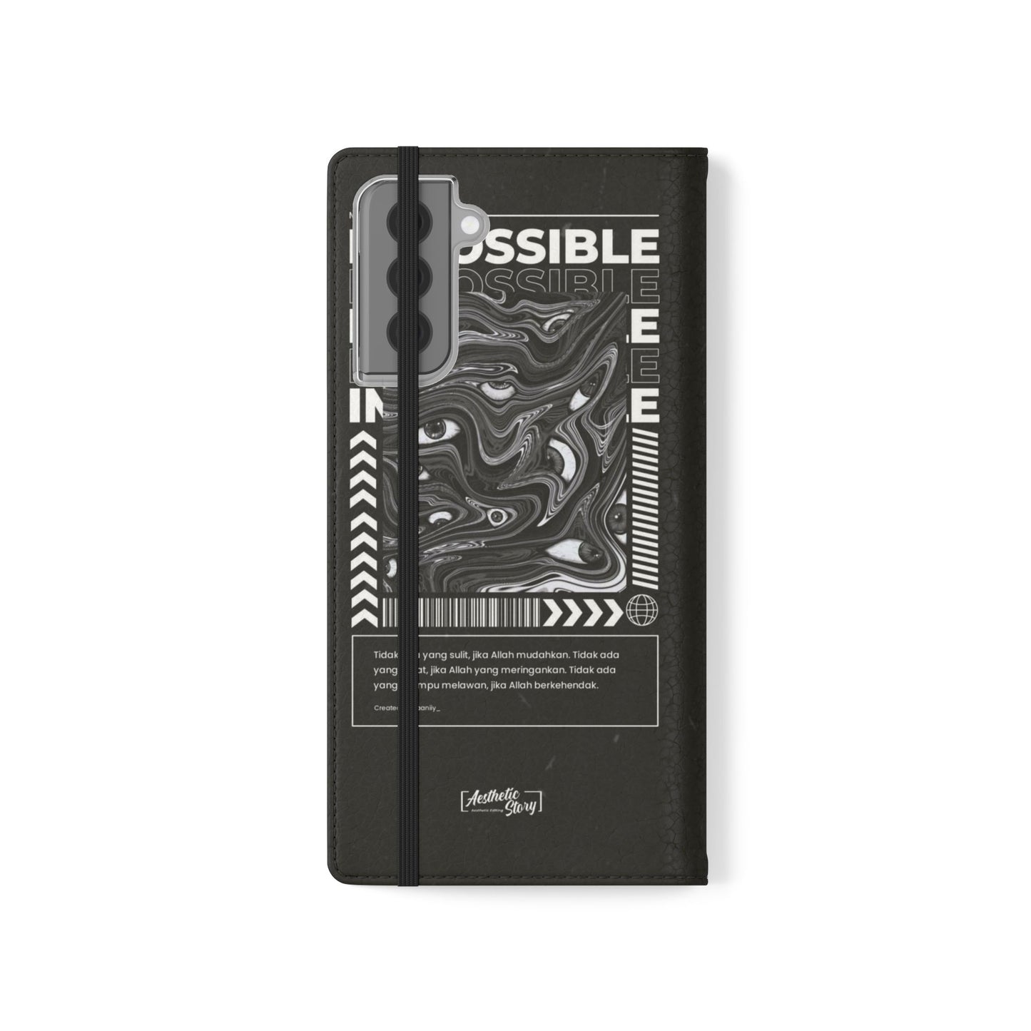 Stylish Flip Phone Cases, Personalized Phone Wallet, Minimalist Tech Accessory, Gift for Him/Her, Unique Phone Cover