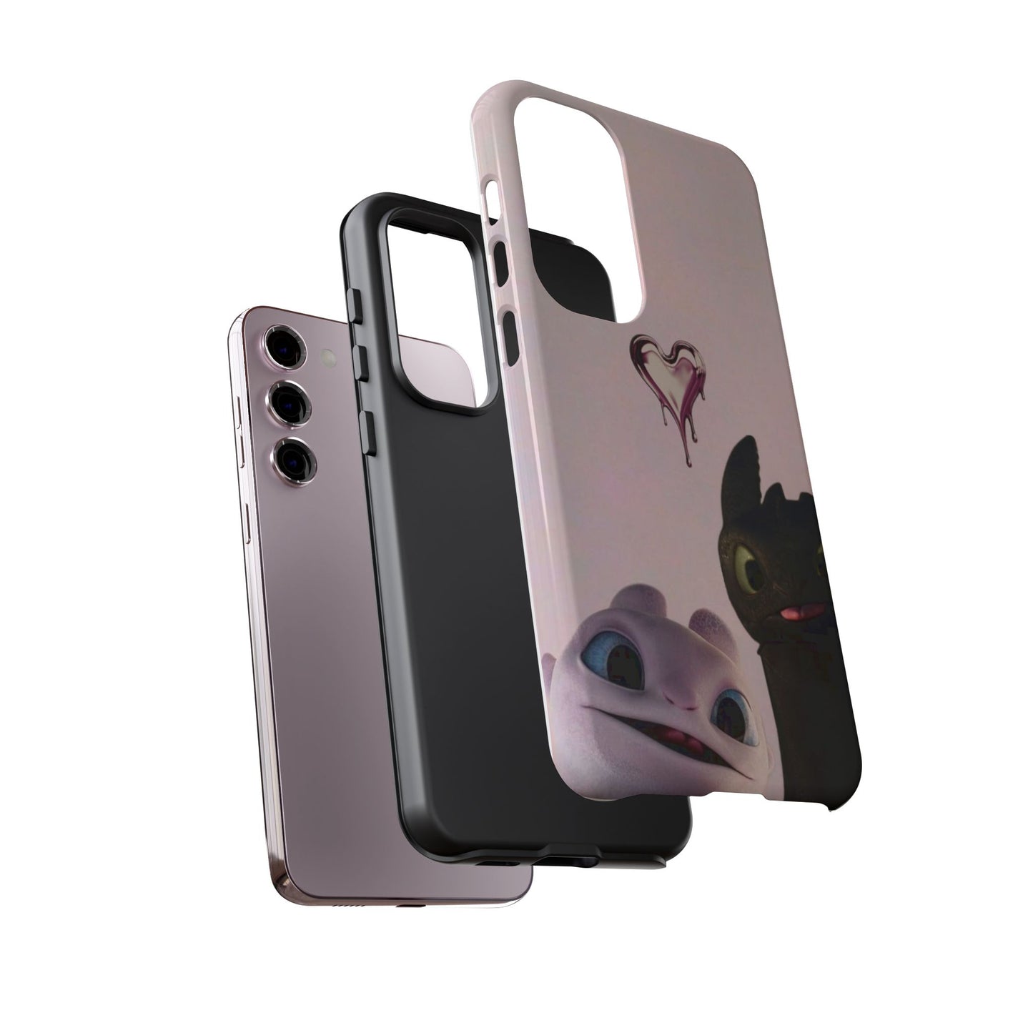 Cute Character Phone Case, Durable Protection, Gift for Kids, Birthday, Cartoon Lovers, Fun Accessories