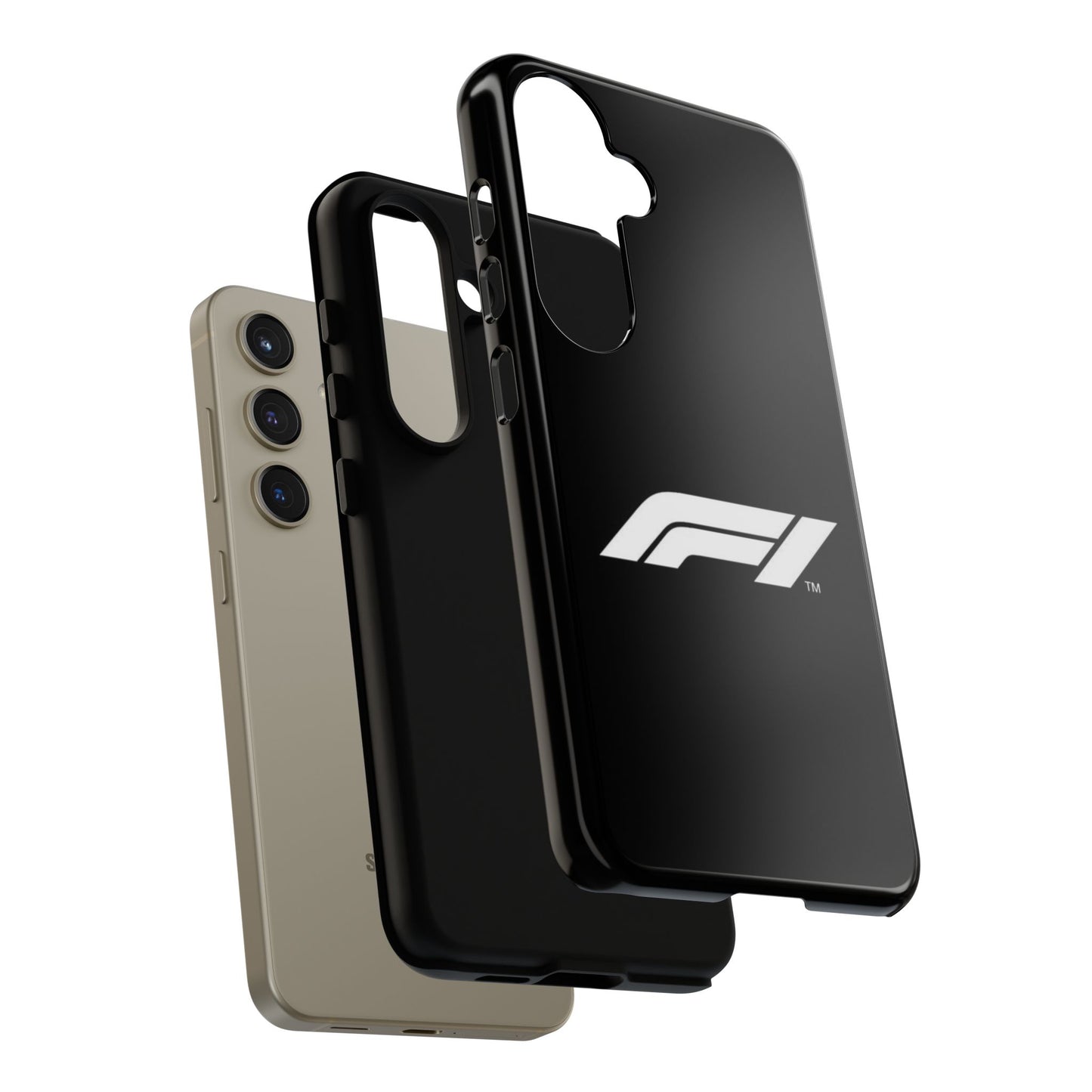F1 Racing Phone Case – Tough Cases, Formula 1 Gift, Race Car Lover Accessory, Motorsport Merchandise, Black Phone Cover