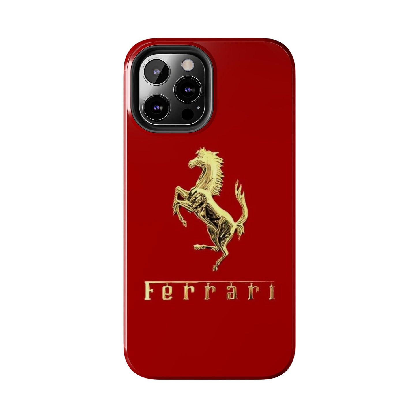 Ferrari Tough Phone Case, Durable Cell Phone Cover, Stylish Protection for Car Enthusiasts, Gift for Ferrari Lovers, Sports Car Accessory