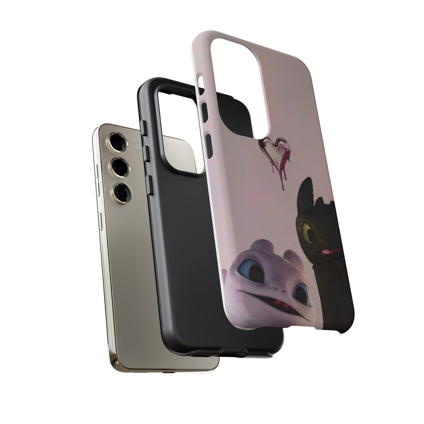 Cute Character Phone Case, Durable Protection, Gift for Kids, Birthday, Cartoon Lovers, Fun Accessories