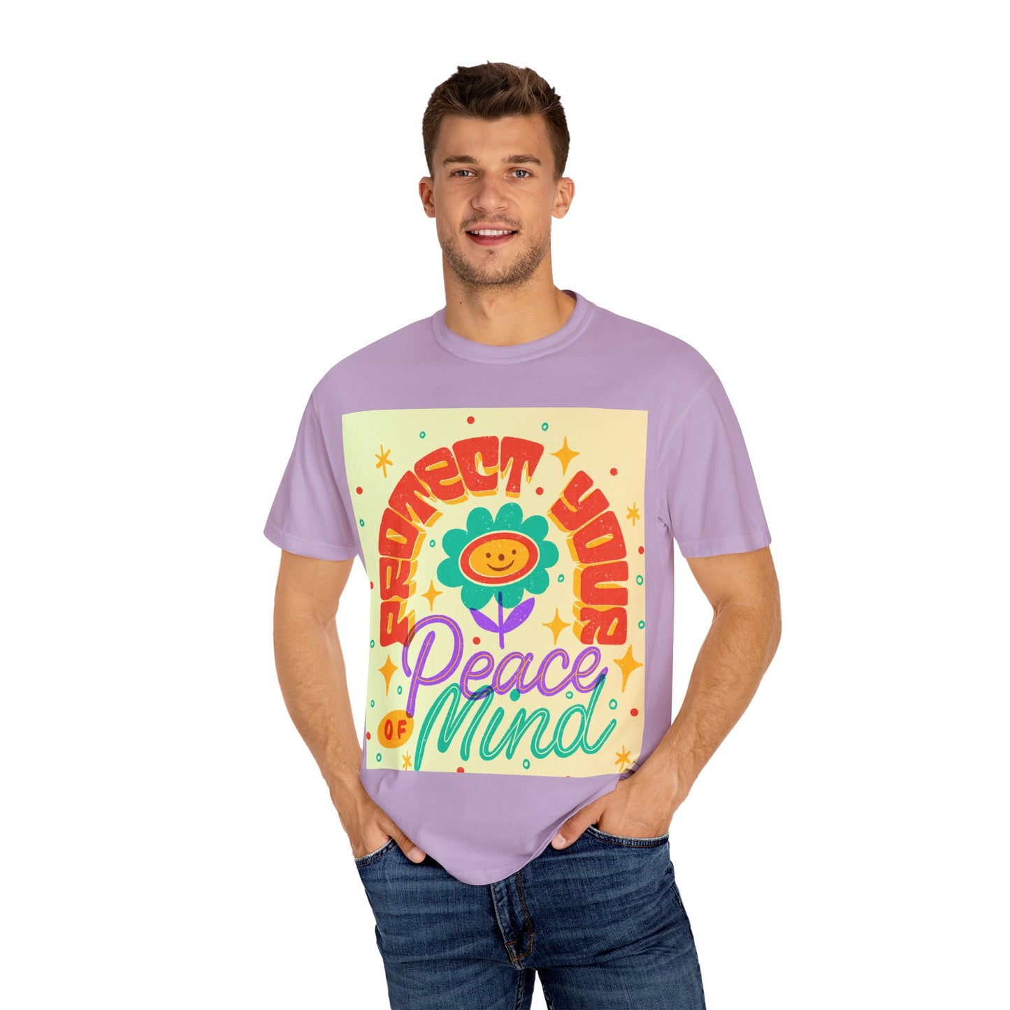 Colorful Floral Inspirational T-Shirt