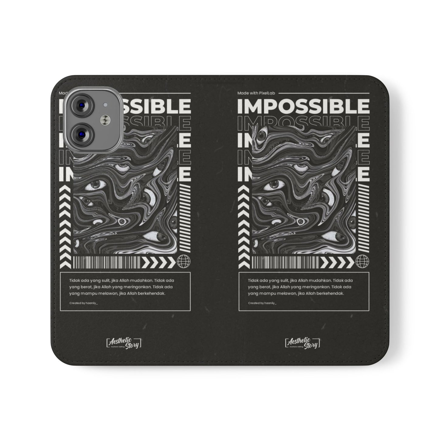 Stylish Flip Phone Cases, Personalized Phone Wallet, Minimalist Tech Accessory, Gift for Him/Her, Unique Phone Cover