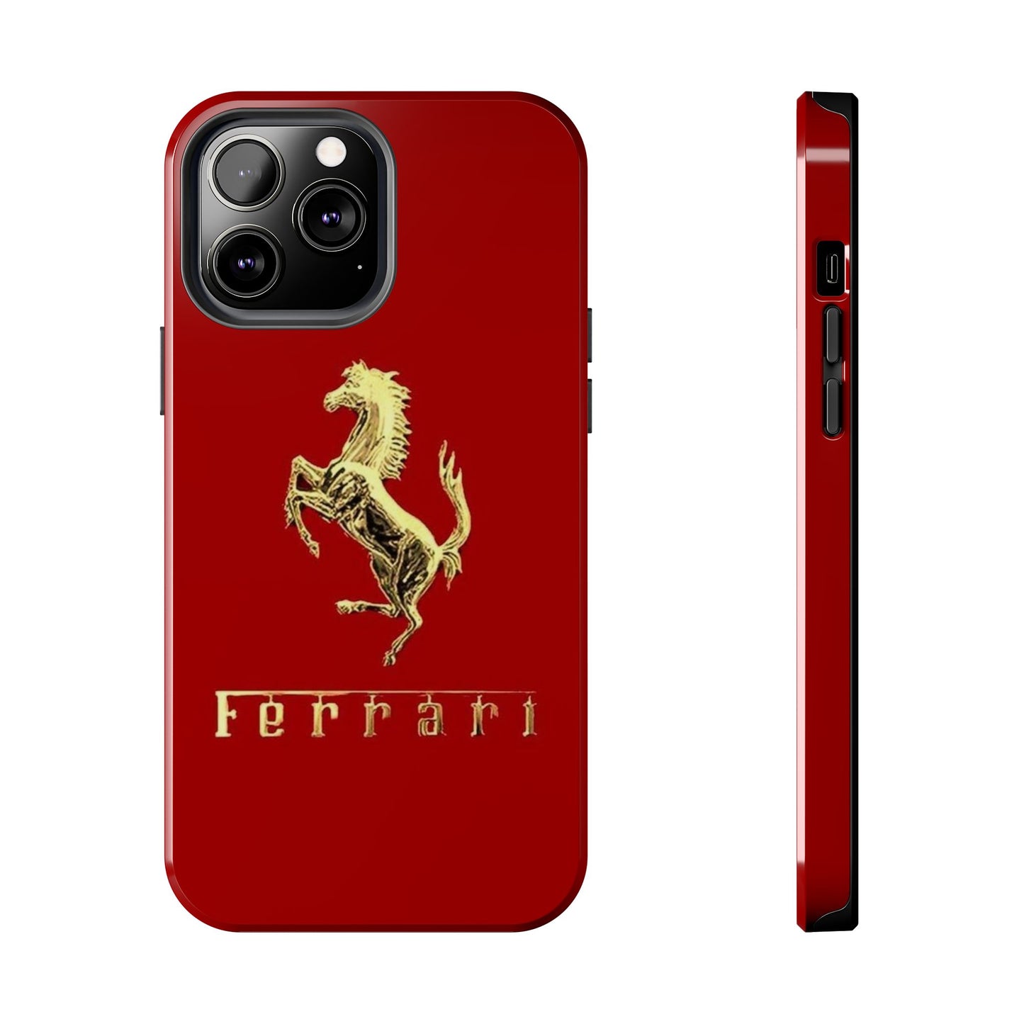 Ferrari Tough Phone Case, Durable Cell Phone Cover, Stylish Protection for Car Enthusiasts, Gift for Ferrari Lovers, Sports Car Accessory