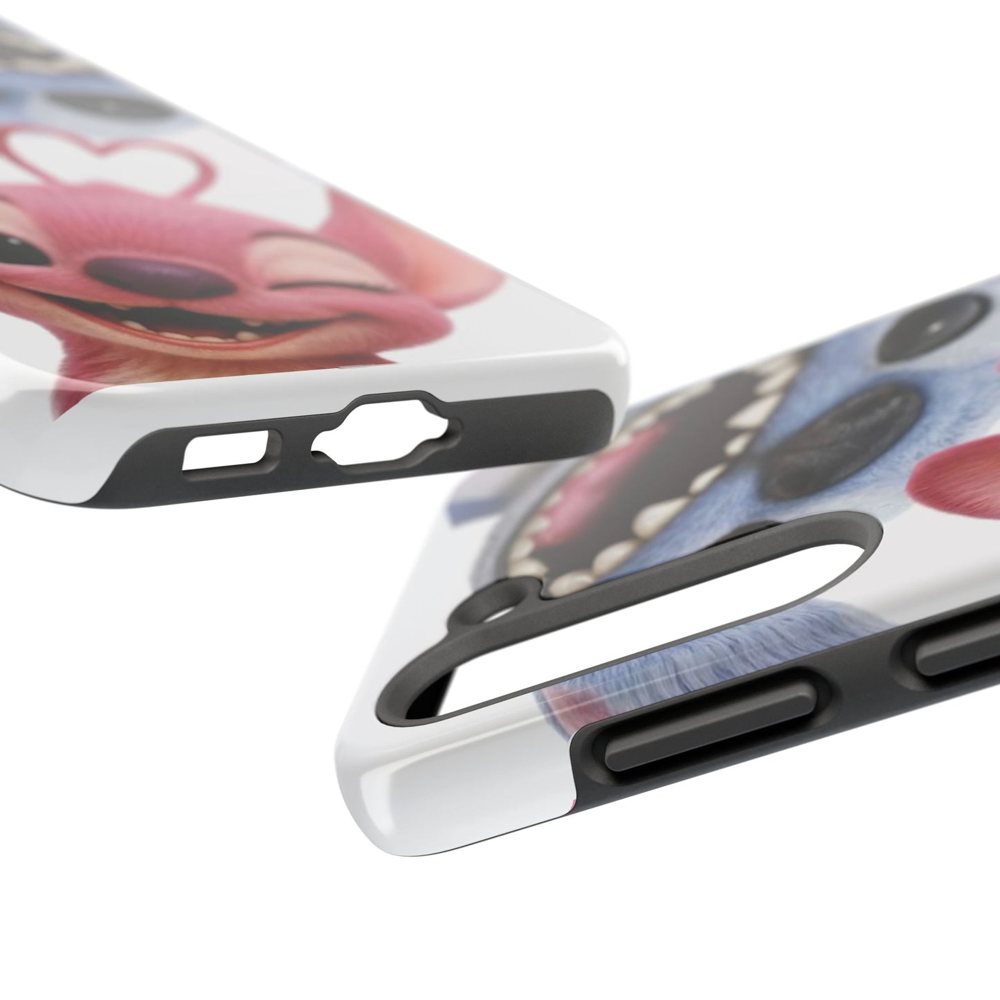 Playful Cartoon Phone Cases - Tough Cases for Kids & Teens, Cute Gift for Birthdays, Fun Accessories, Protection Cases, Character Design