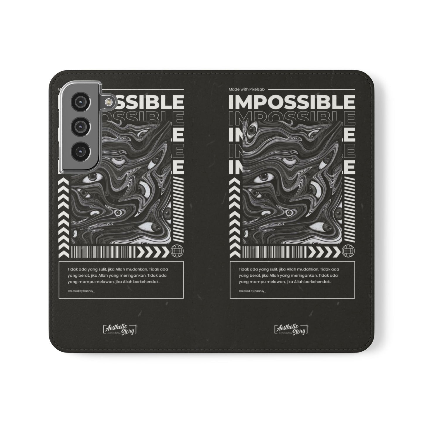 Stylish Flip Phone Cases, Personalized Phone Wallet, Minimalist Tech Accessory, Gift for Him/Her, Unique Phone Cover