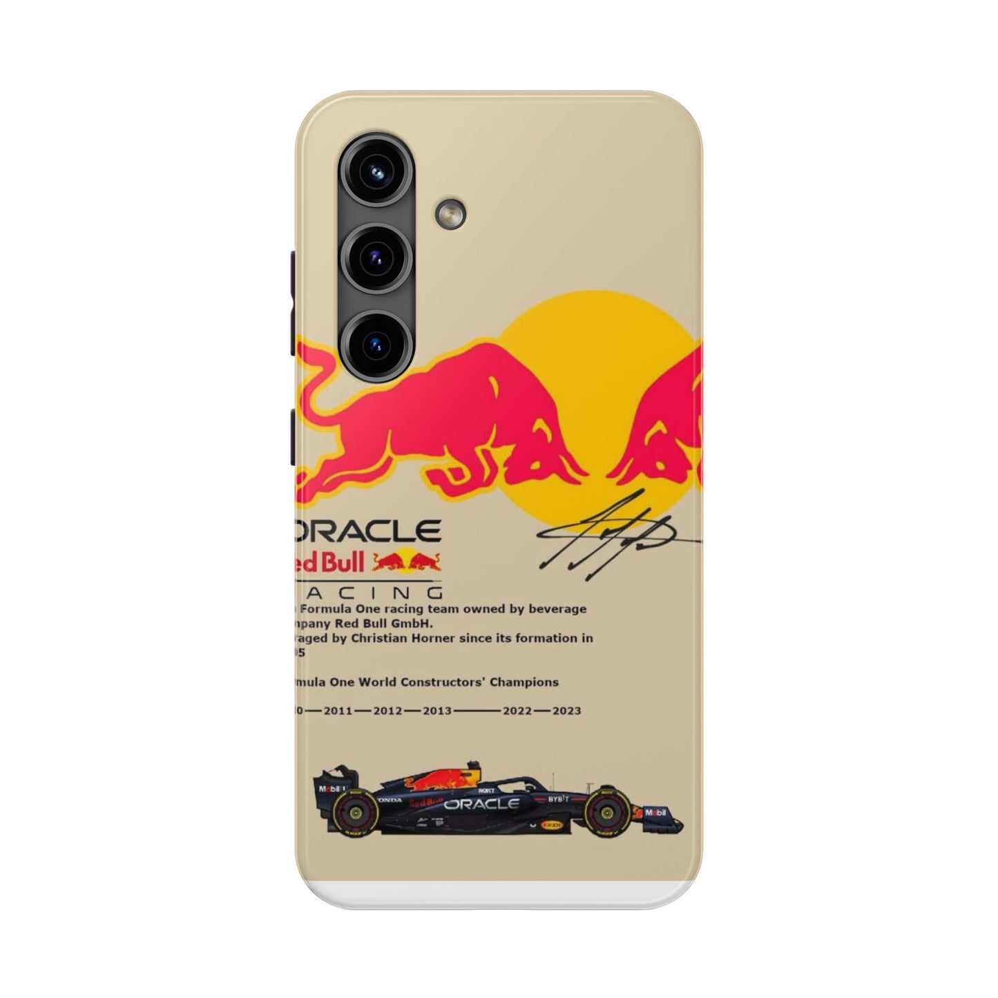 Red Bull Racing Tough Phone Cases | Stylish & Durable Cases for Racing Fans, Gift for Car Lovers, Unique Phone Accessories