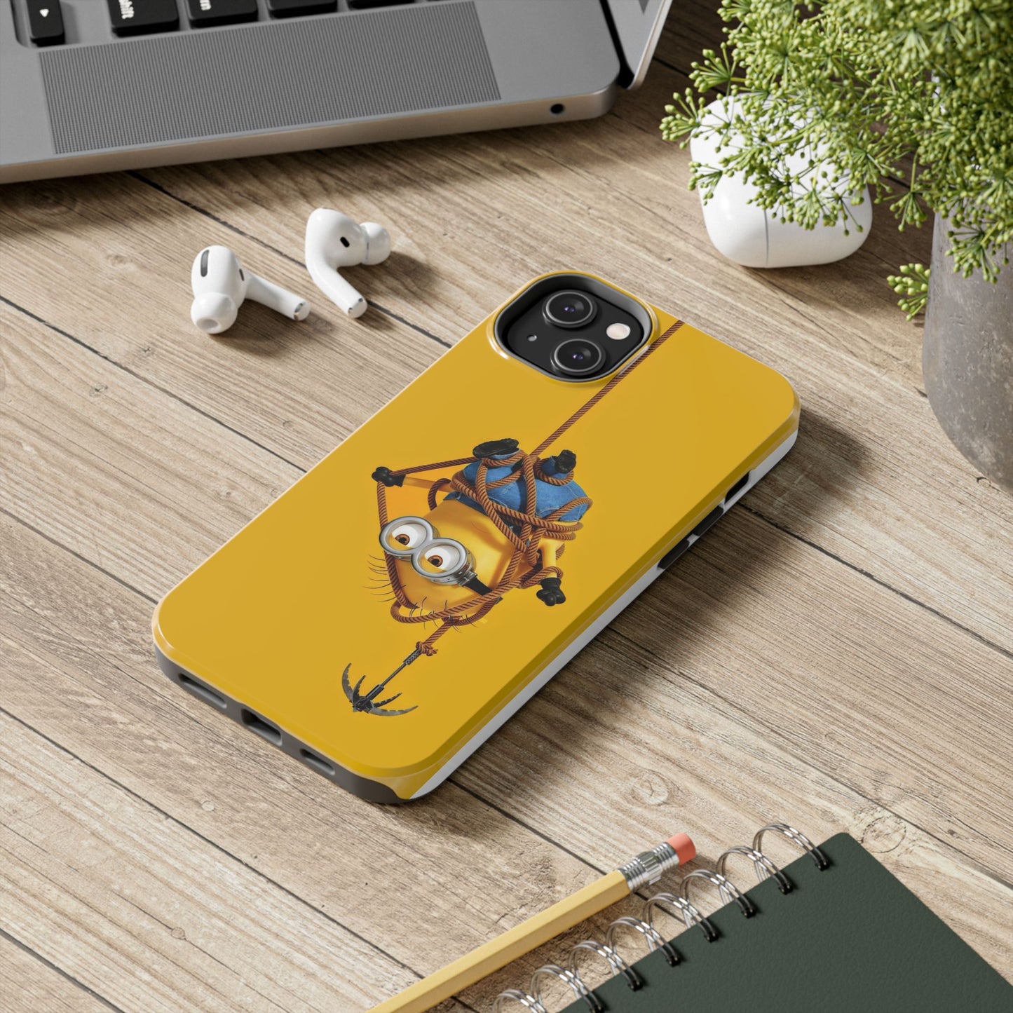 Playful Minion Phone Cases, Tough Phone Covers, Fun Tech Accessories, Gifts for Kids, Unique Cell Phone Cases