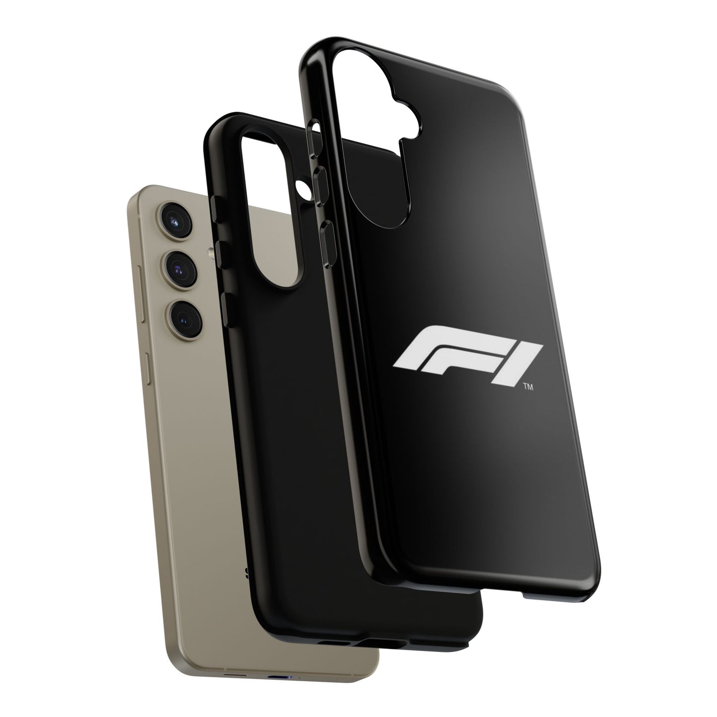 F1 Racing Phone Case – Tough Cases, Formula 1 Gift, Race Car Lover Accessory, Motorsport Merchandise, Black Phone Cover