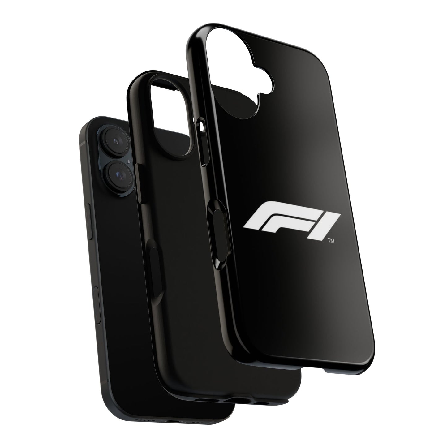 F1 Racing Phone Case – Tough Cases, Formula 1 Gift, Race Car Lover Accessory, Motorsport Merchandise, Black Phone Cover